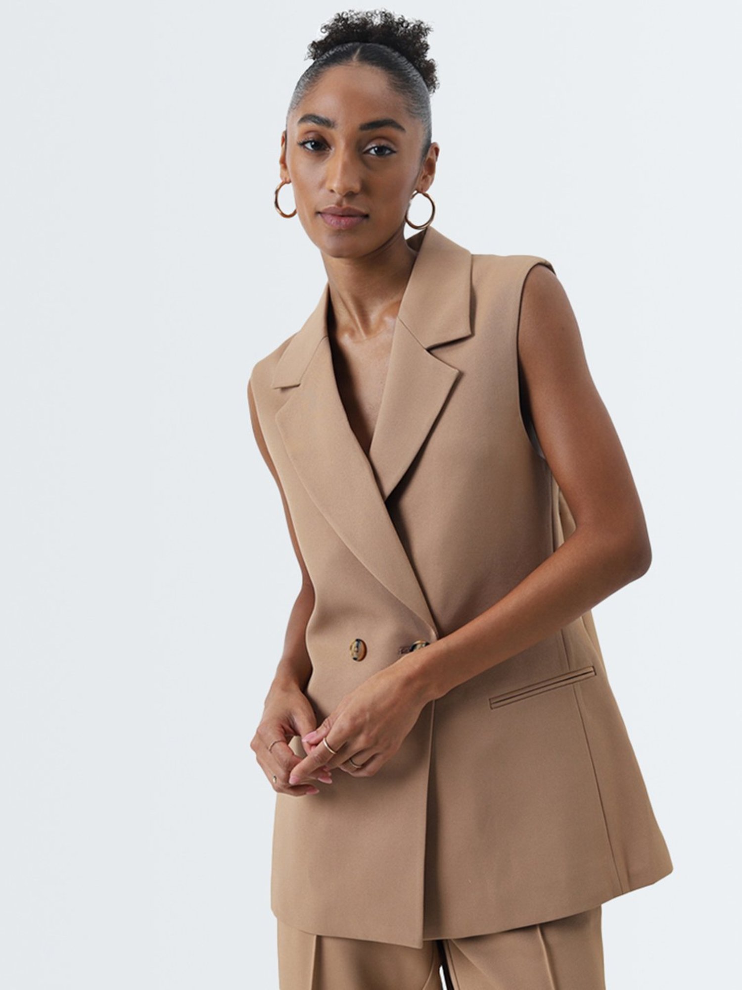 Wardrobe by Westside Light Brown Blazer