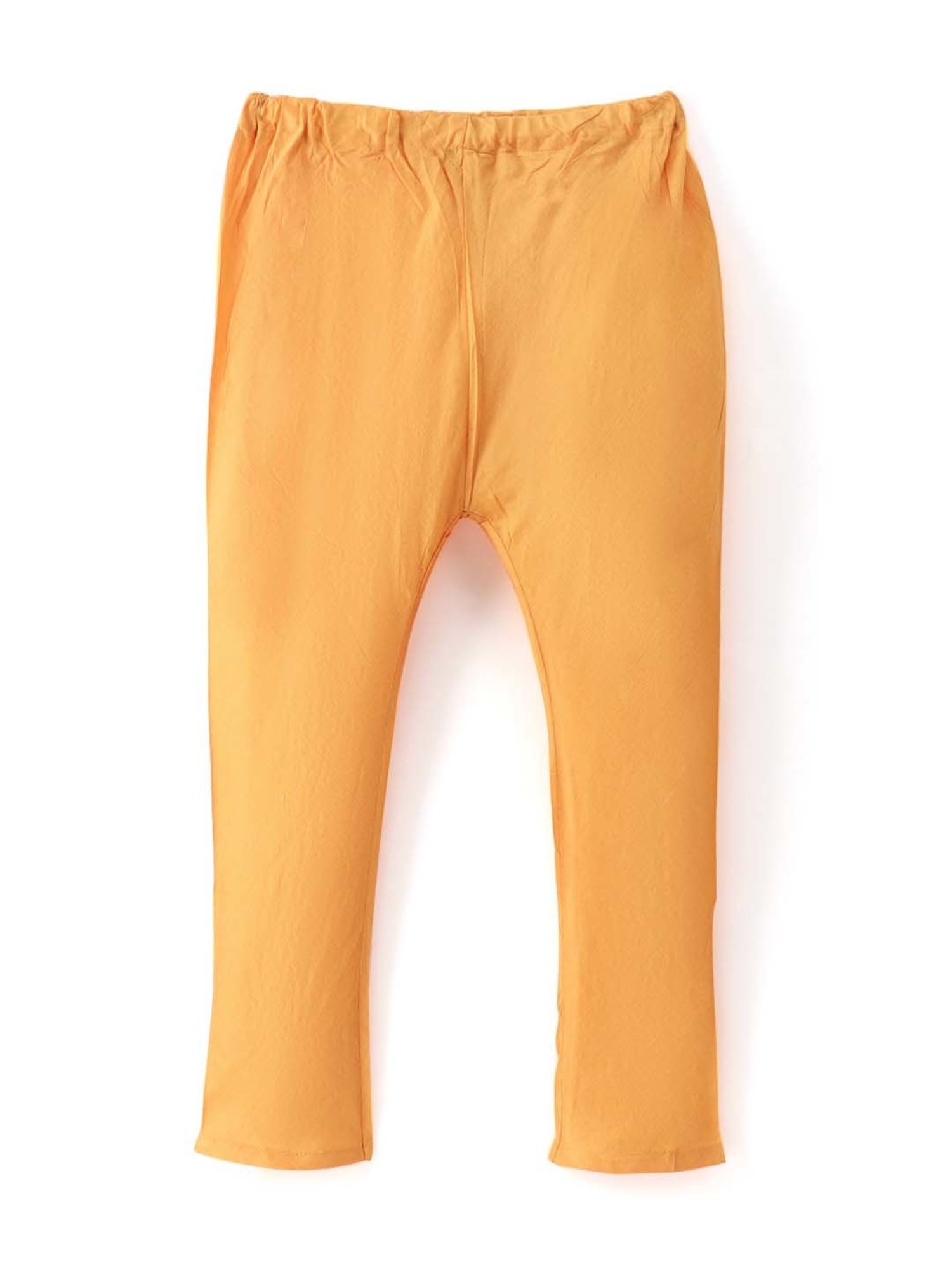 TWISHA Kids Yellow & Red Regular Fit Full Sleeves Kurta Set