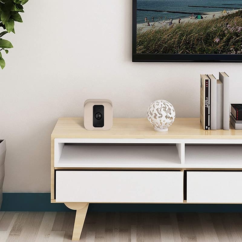 Silicone Skin for Blink XT2XT Camera 3 Pack Premium Silicone UV Weather Resistant Protective and Camouflaged Case Cover for Blink XT2 XT Home Security Indoor Outdoor Camera Beige