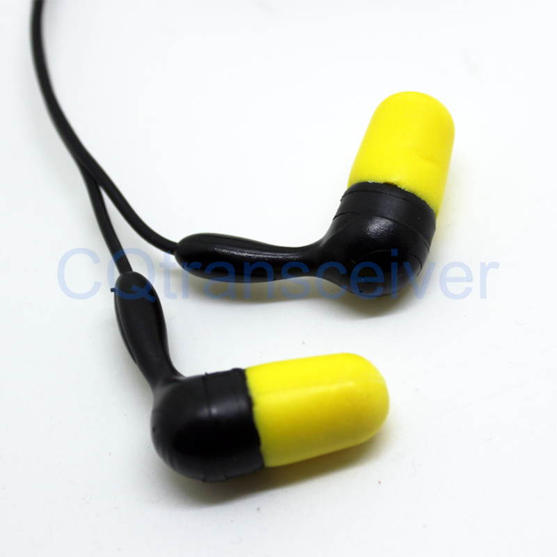 Binaural Foam Slow Rebound Earbud Listen Only Headset for Motorola two way radio CP110 CP150 CP185 CP200 EX500 EX560XLS EX600 EX600XLS