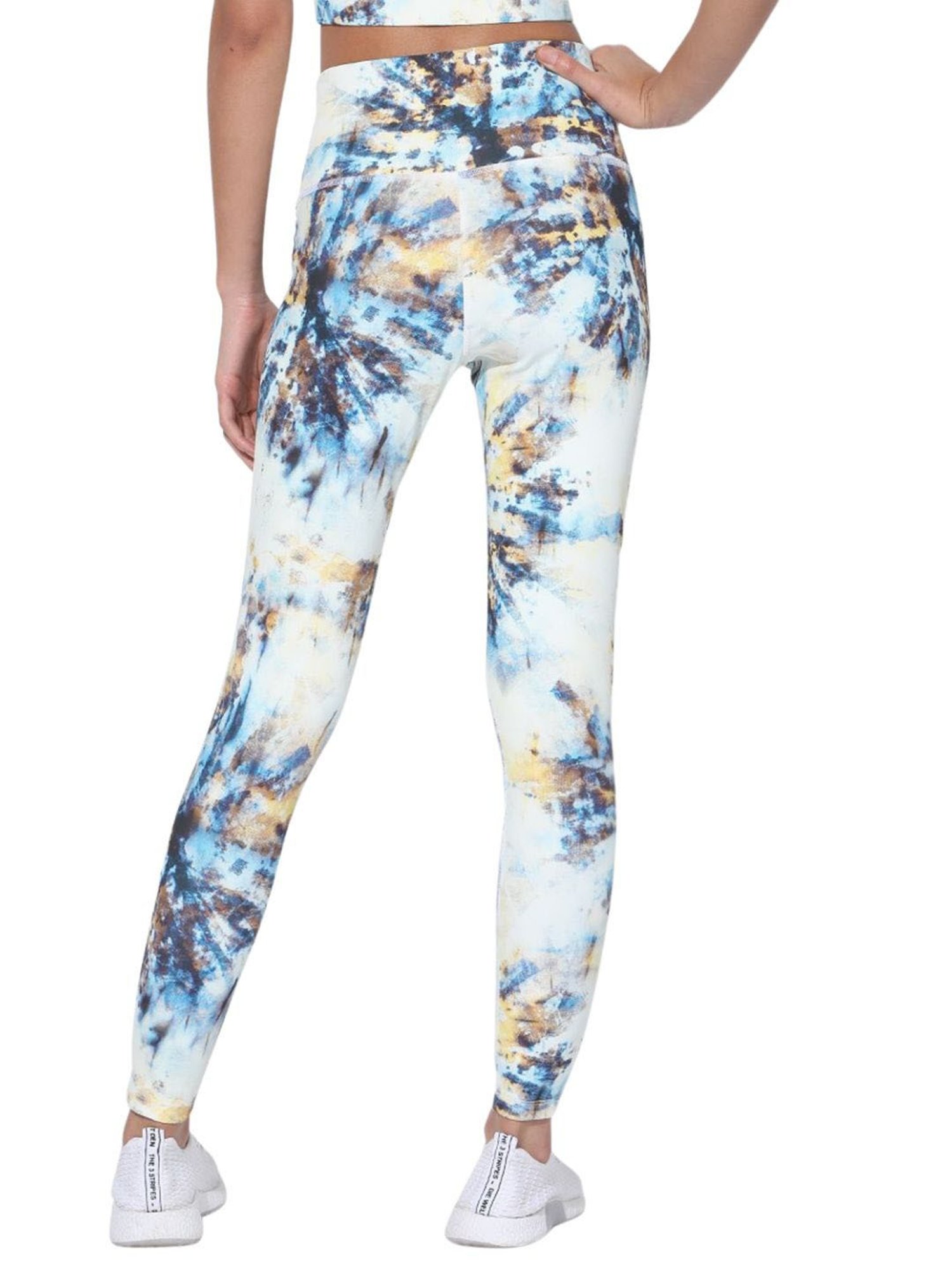 SILVERTRAQ Multicolor Tie - Dye Leggings