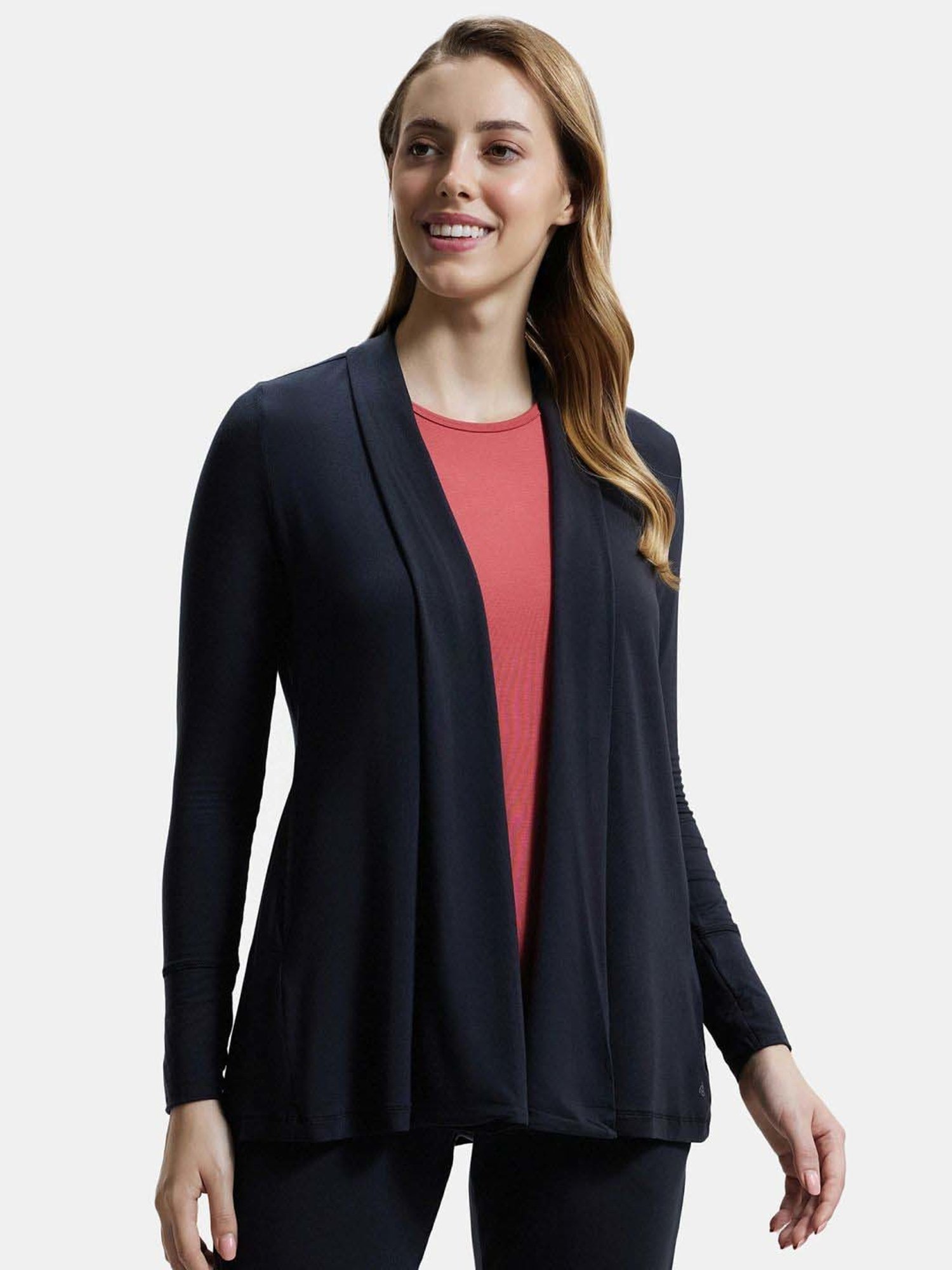 Jockey Black Plain Shrug