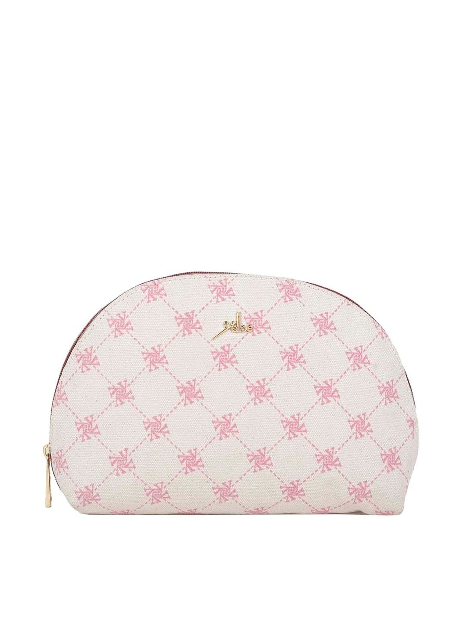 Yelloe Off White Printed Pouch