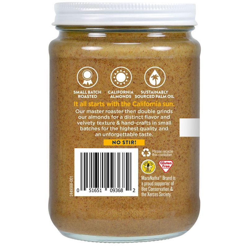 MaraNatha All Natural No Stir Creamy Almond Butter - 12oz