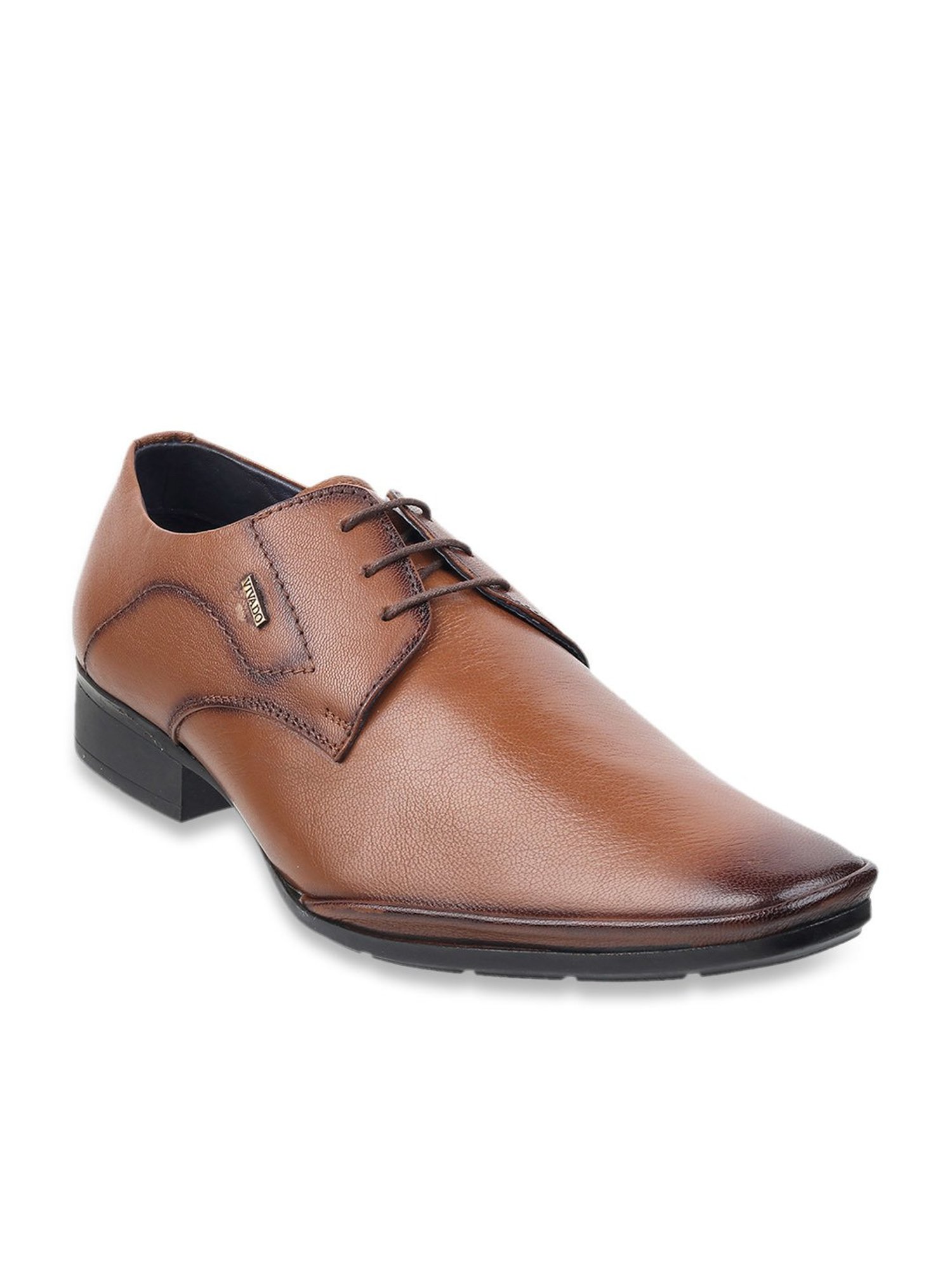 Vivado by Walkway Men's Tan Derby Shoes