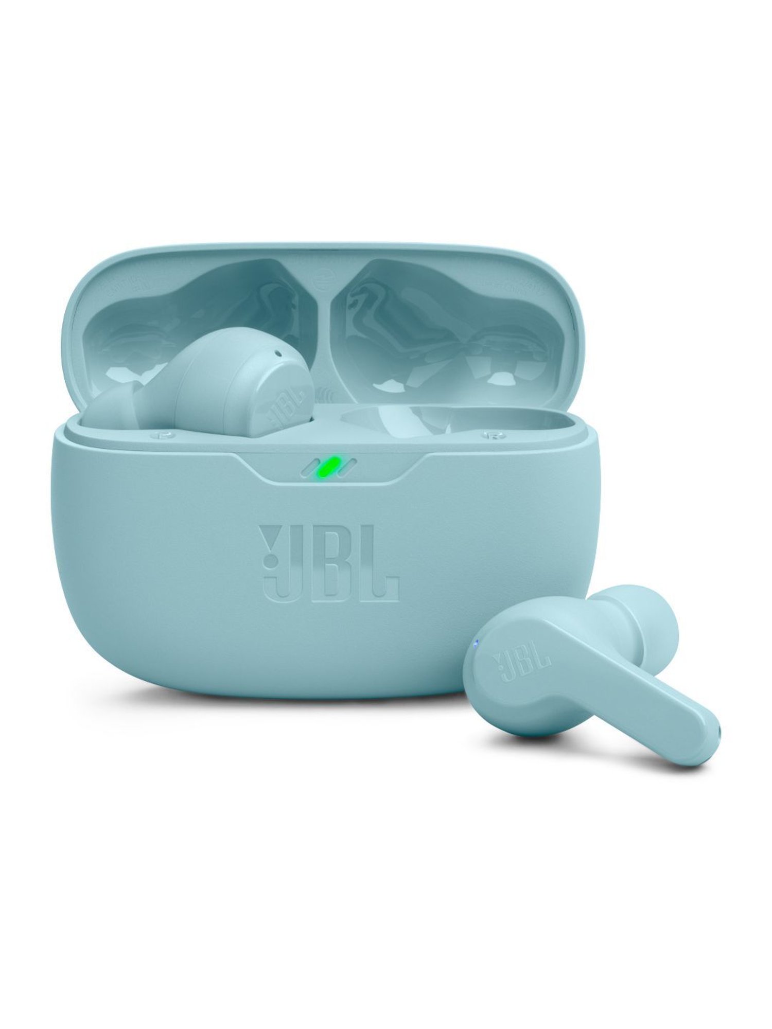 JBL Wave Beam TWS, 32Hr, Deep Bass, Dual Mode, Quick Charge, IP54, Smart Ambient & TalkThru (Mint)