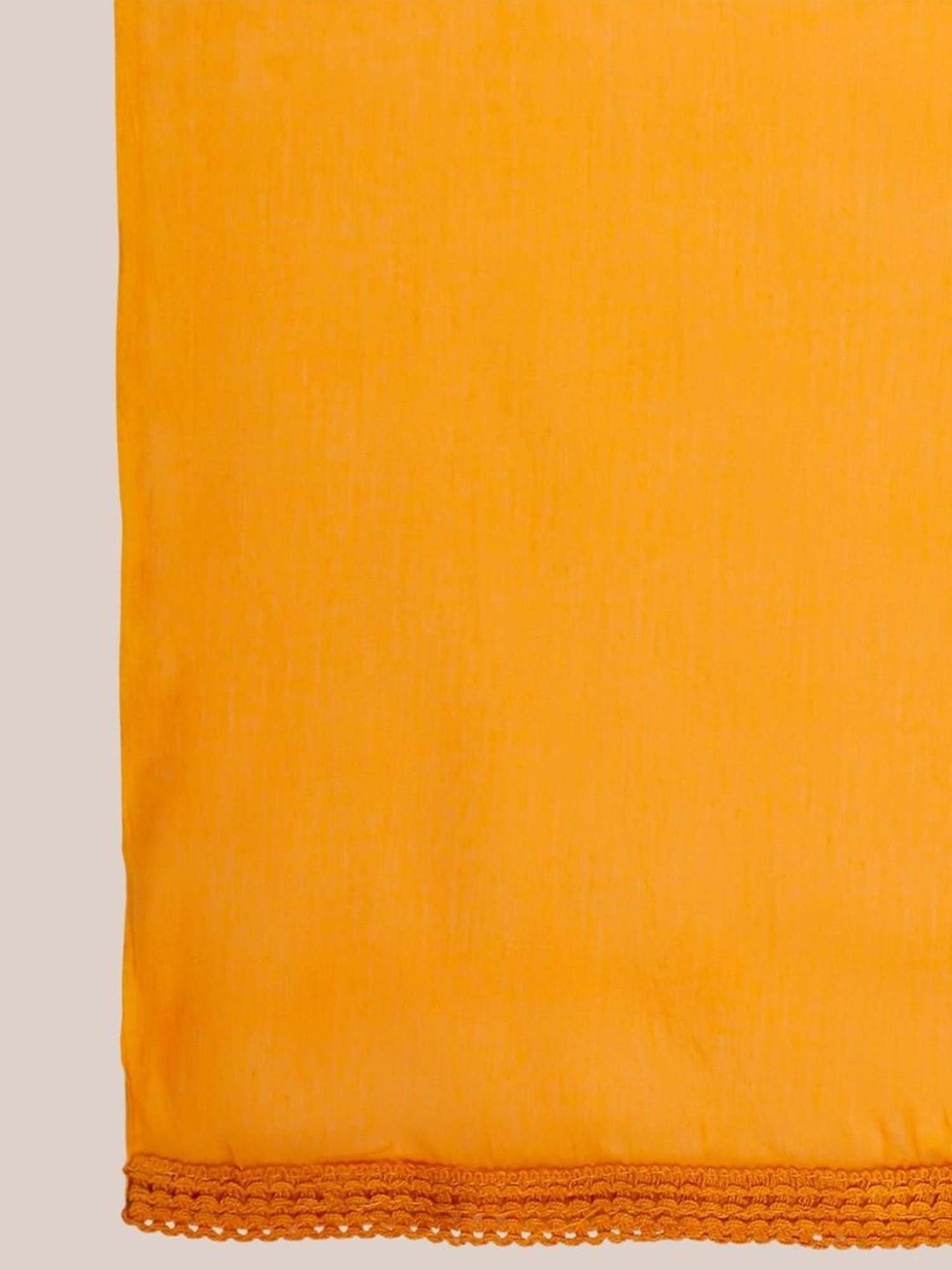 Dupatta Bazaar Rust Cotton Dupatta