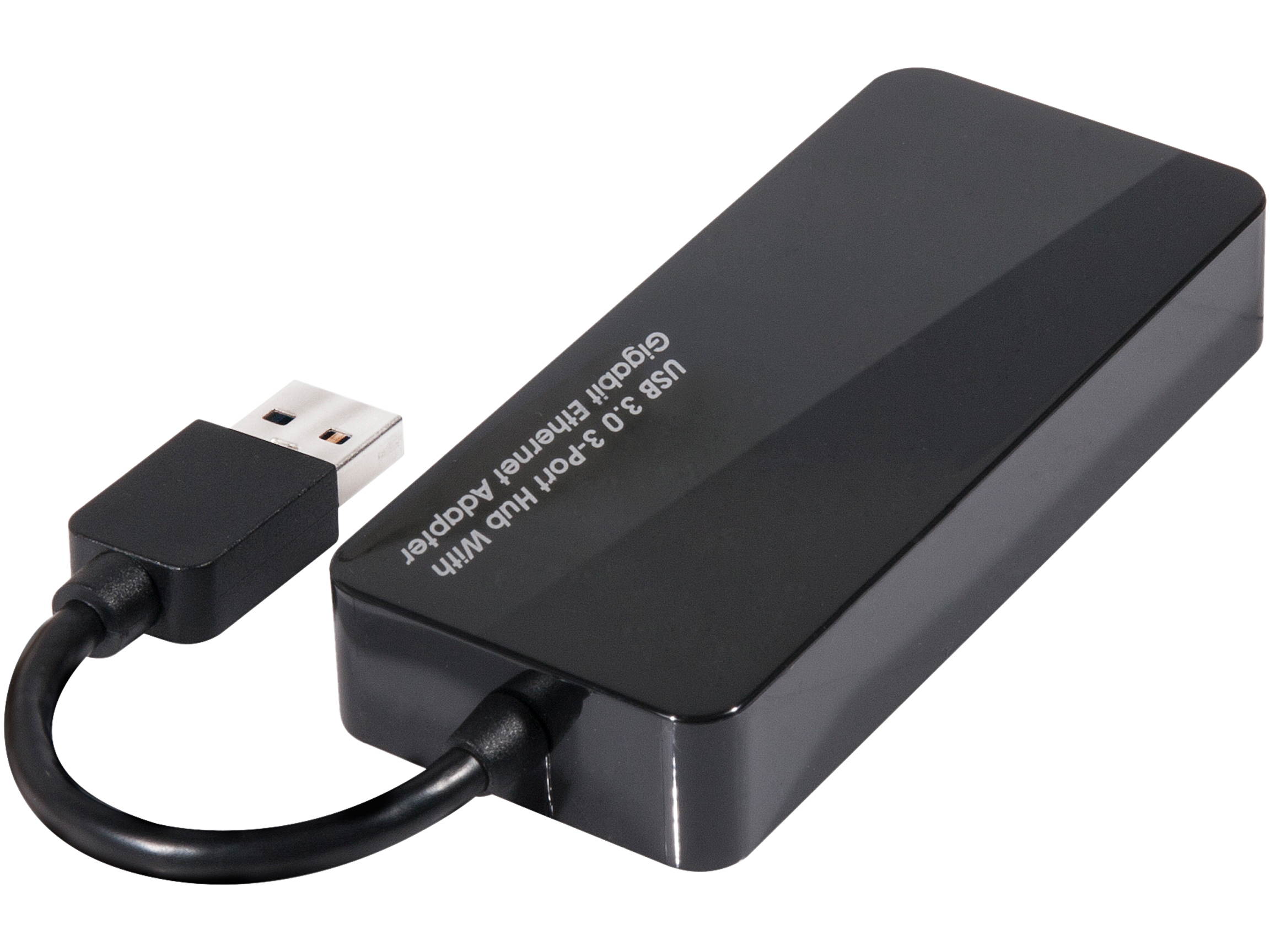 Club3D CSV-1430 USB 3.0 3-Port Hub with Gigabit Ethernet