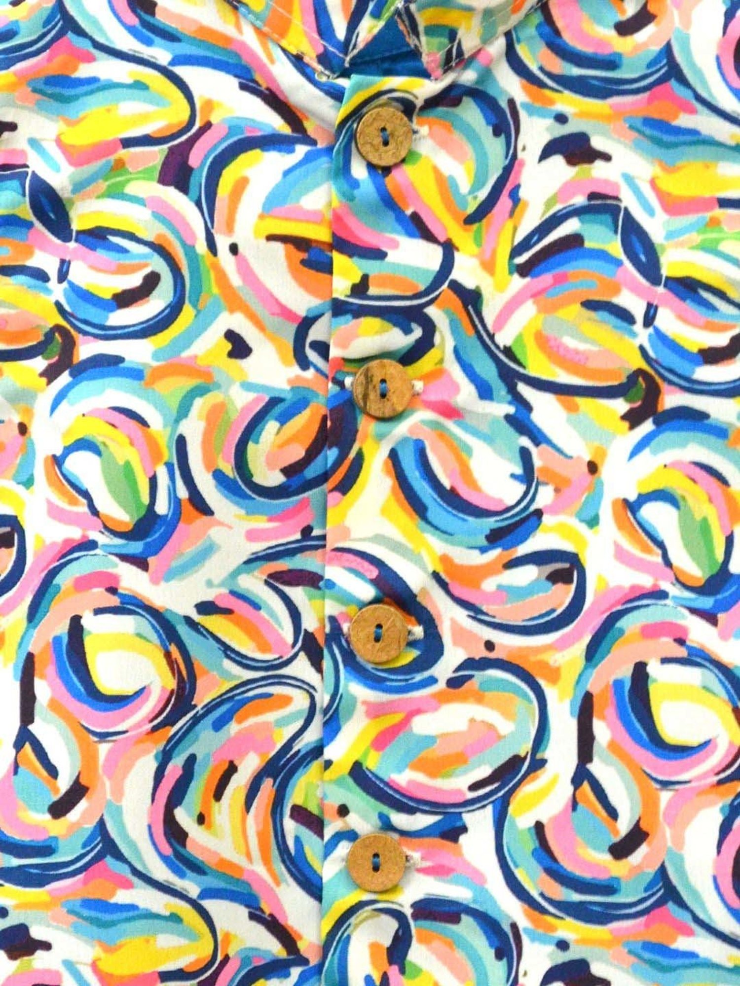 A.T.U.N. Boys Multicolor Printed Full Sleeves Kurta Set