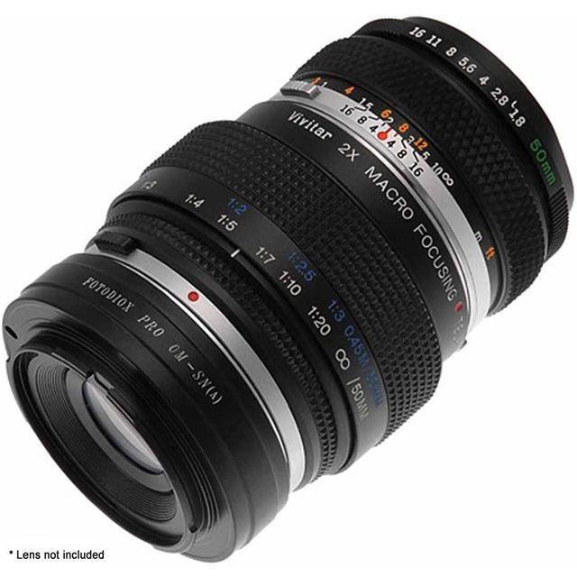 Fotodiox Mount Adapter for Olympus OM Lens to Sony Alpha Mount Camera #OM-SN-G