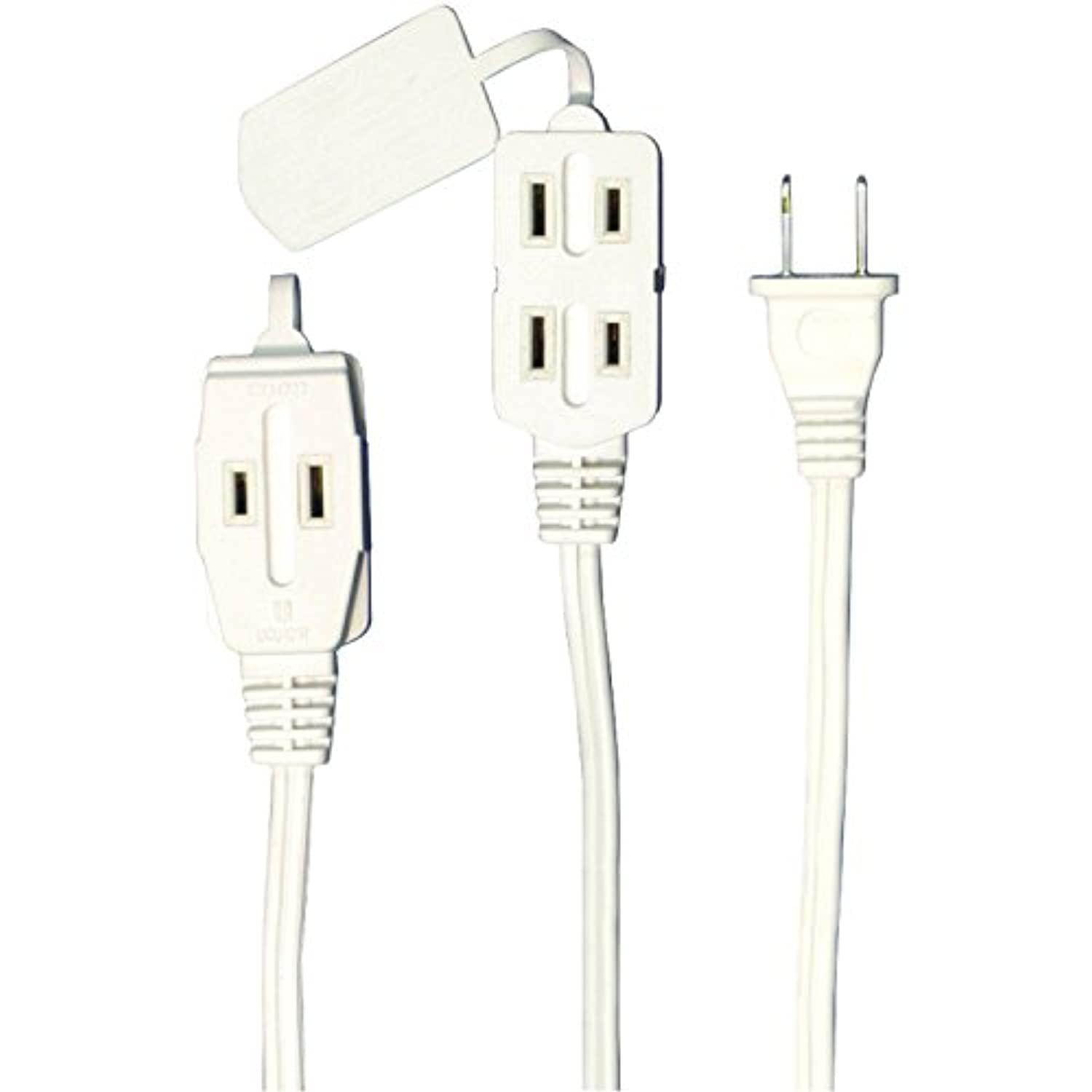 axis power cord cable (45502) , white , 6 ft