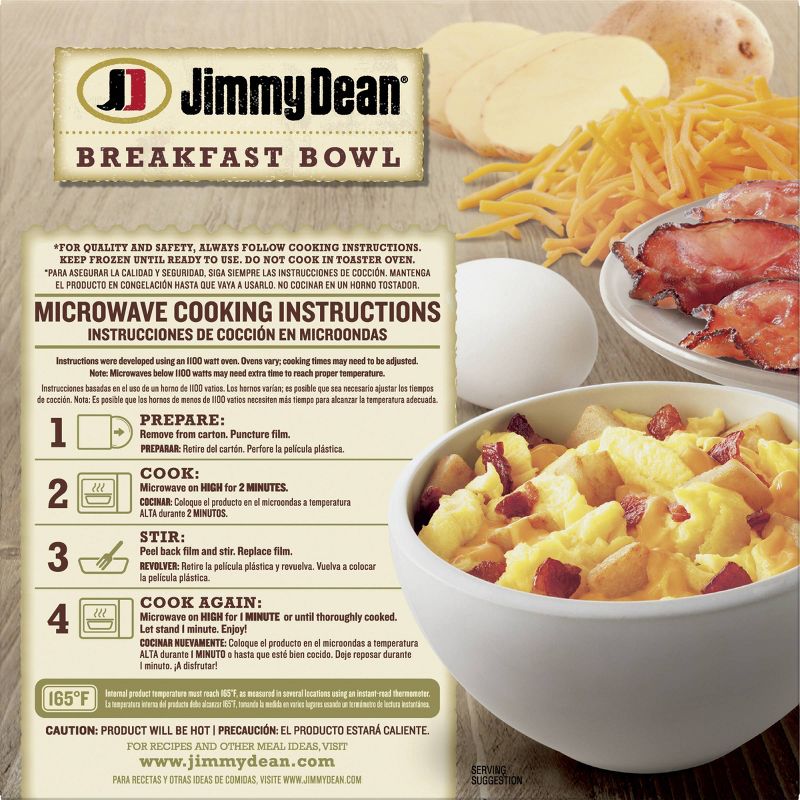 Jimmy Dean Frozen Bacon Breakfast Bowl - 7oz