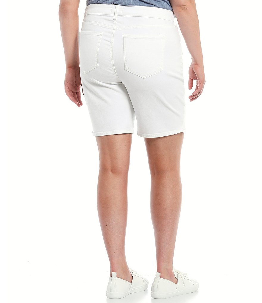 NYDJ Plus Size Ella High Rise Shorts