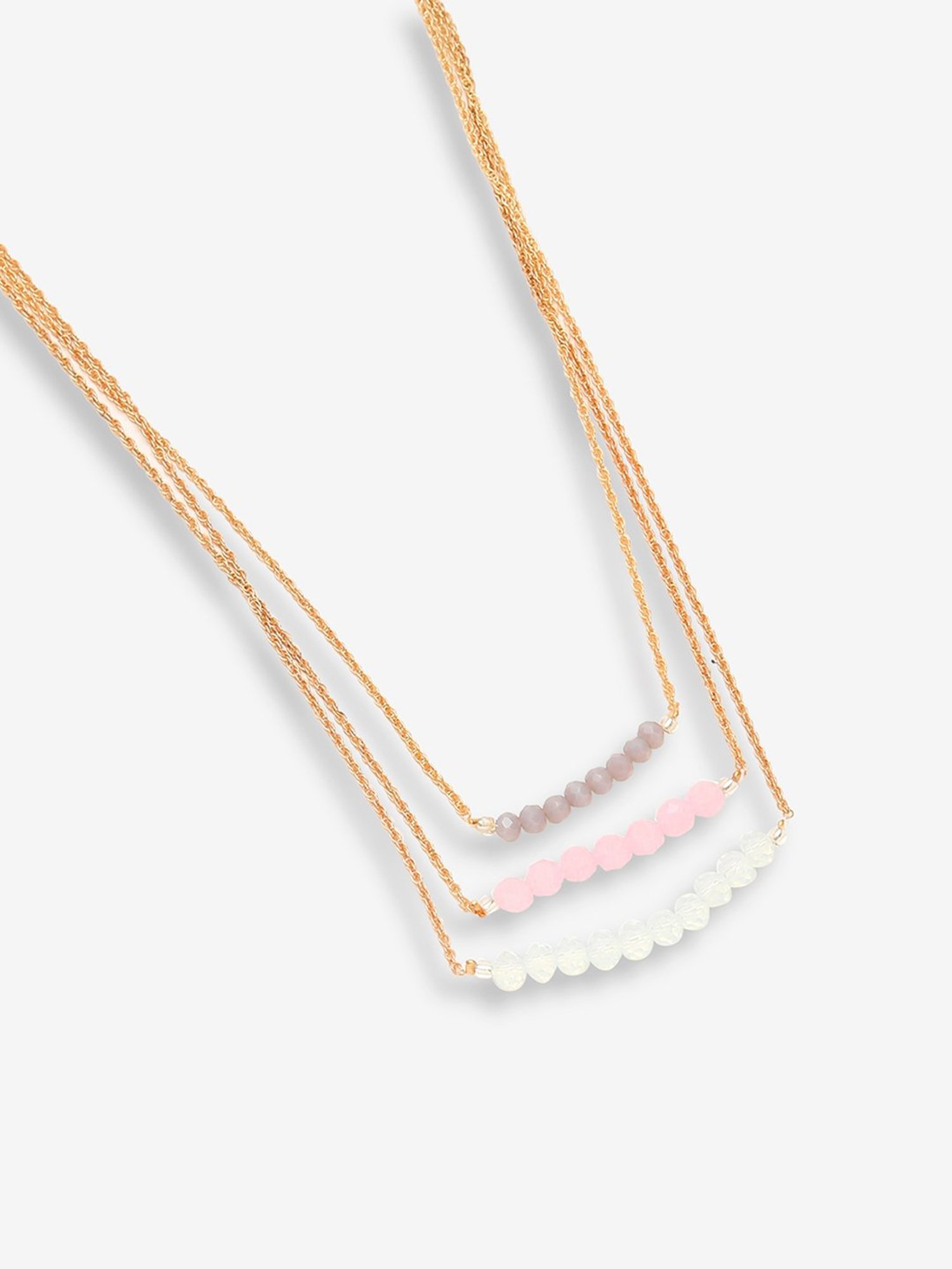 SOHI Gold Plated Designer Pendant Chain For Women