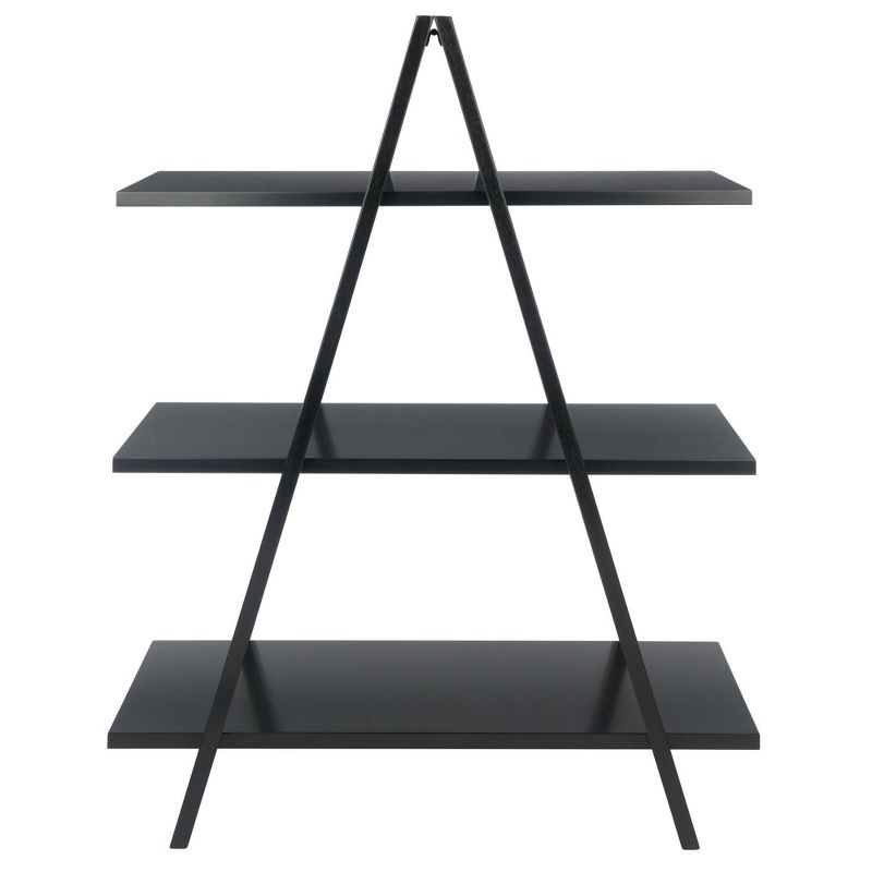 38.39" Aaron A Frame Shelf - Black - Winsome