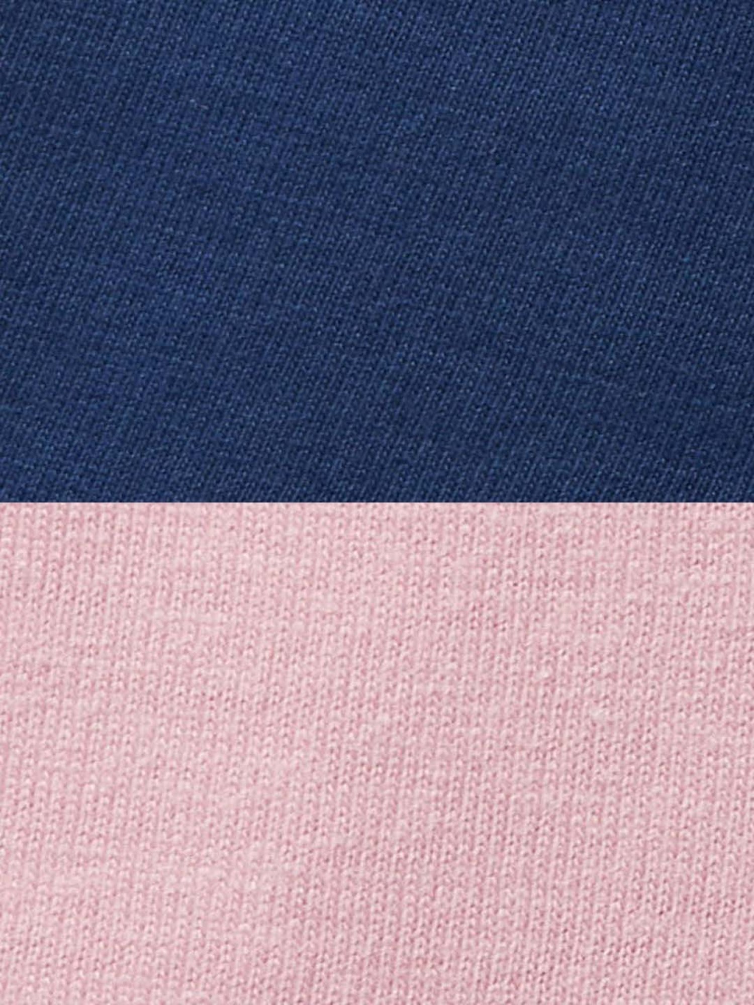 YU by Pantaloons Blue & Pink Cotton Shorts - Pack Of 2