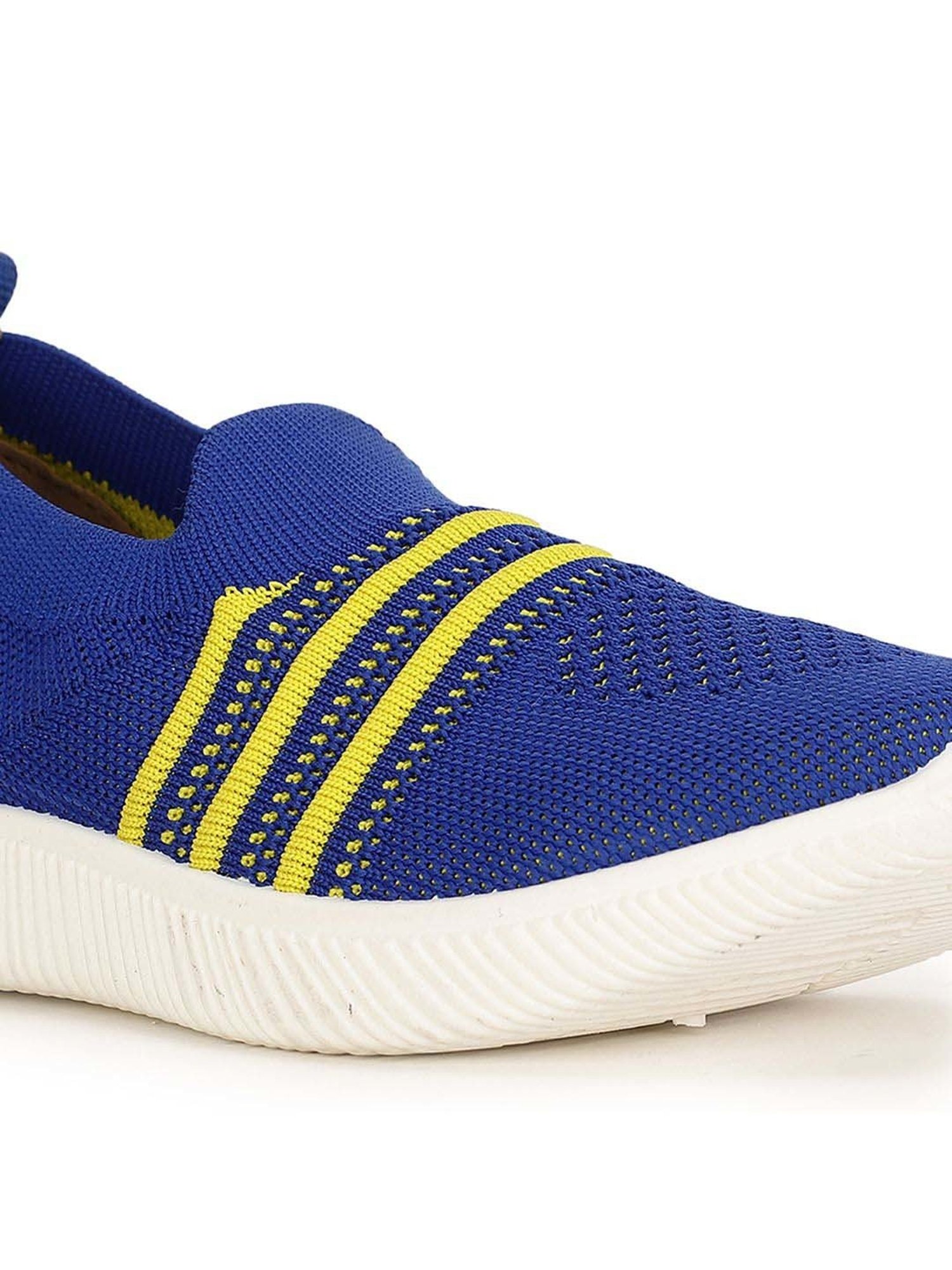 Bubblegummers by Bata Kids Blue & Yellow Casual Slip-Ons