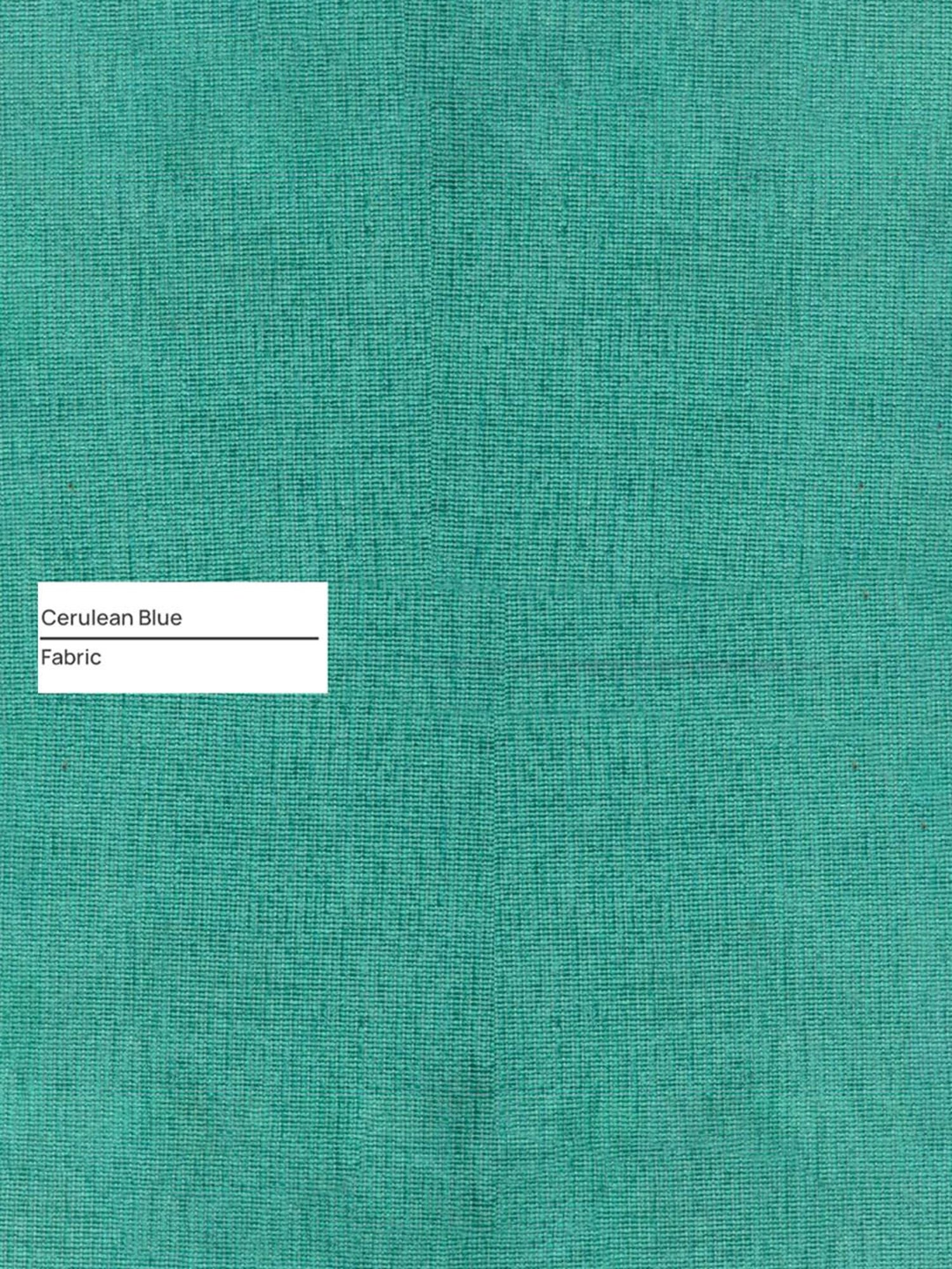 Trevi Duke Turquoise Green Fabric & Neem Wood 6 Seater RHS Sectional Sofa