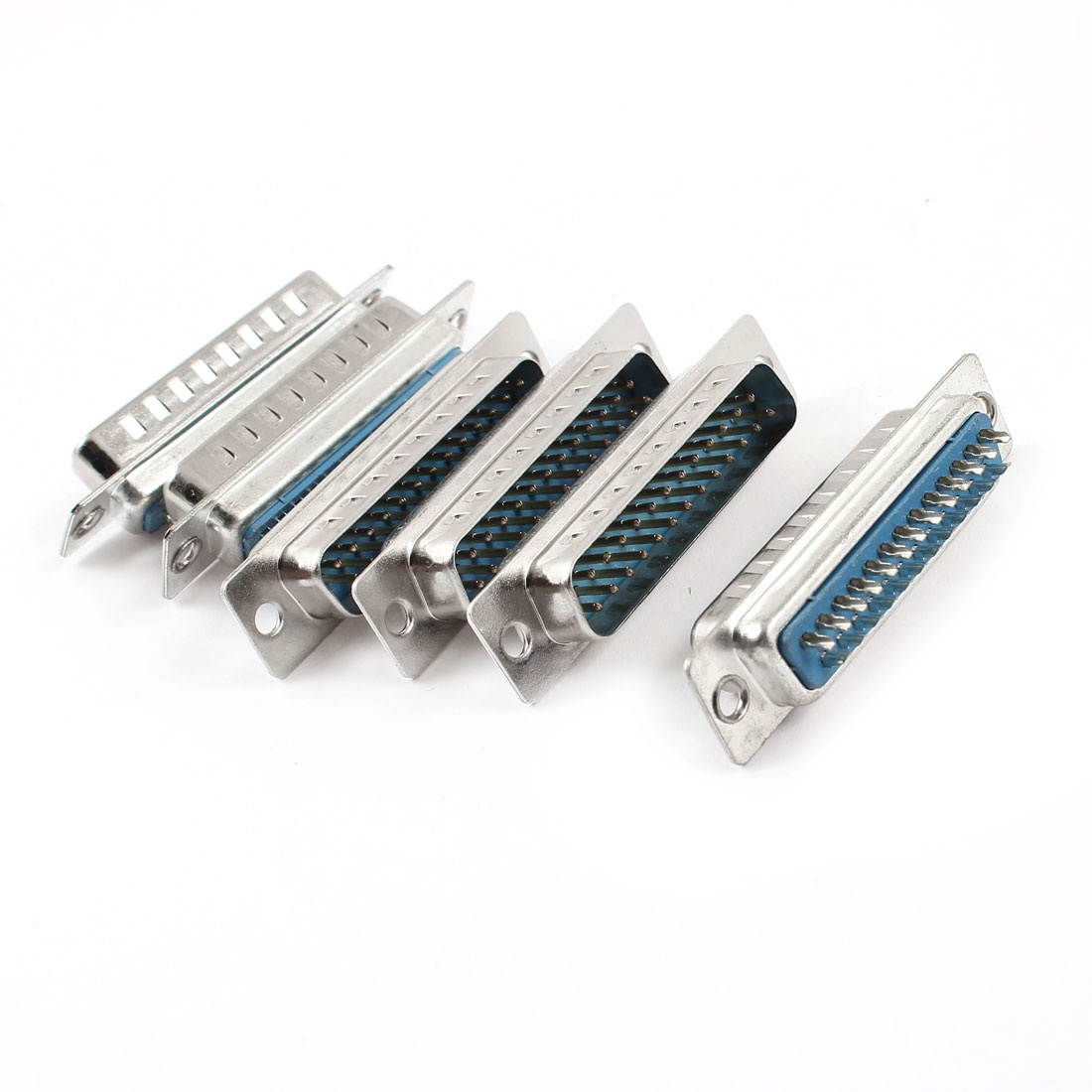 10 Pcs Solder Type DB9 9 Pin Female Cable Plug Connector for LCD