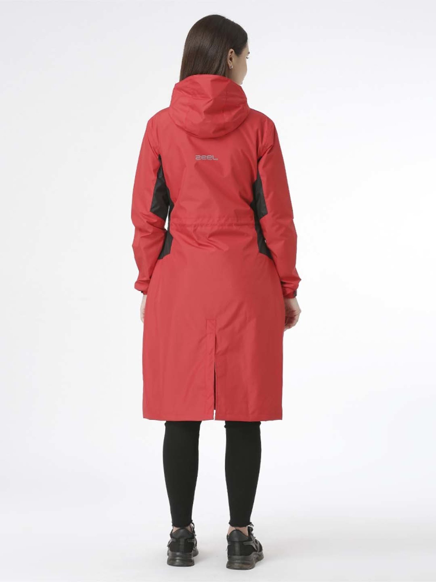 Zeel Red Regular Fit Rain Jacket