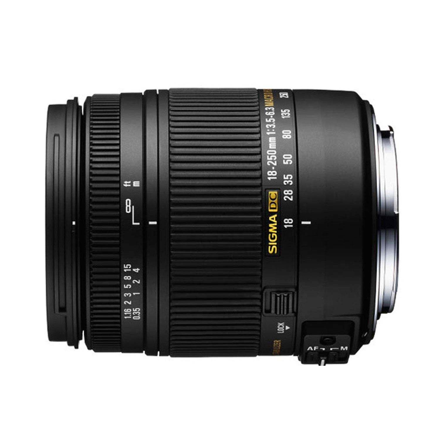 Sigma 18-250mm F3.5-6.3 DC Macro OS HSM for Nikon F Cameras