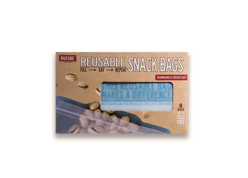 Russbe Reusable Snack Bags - 8ct