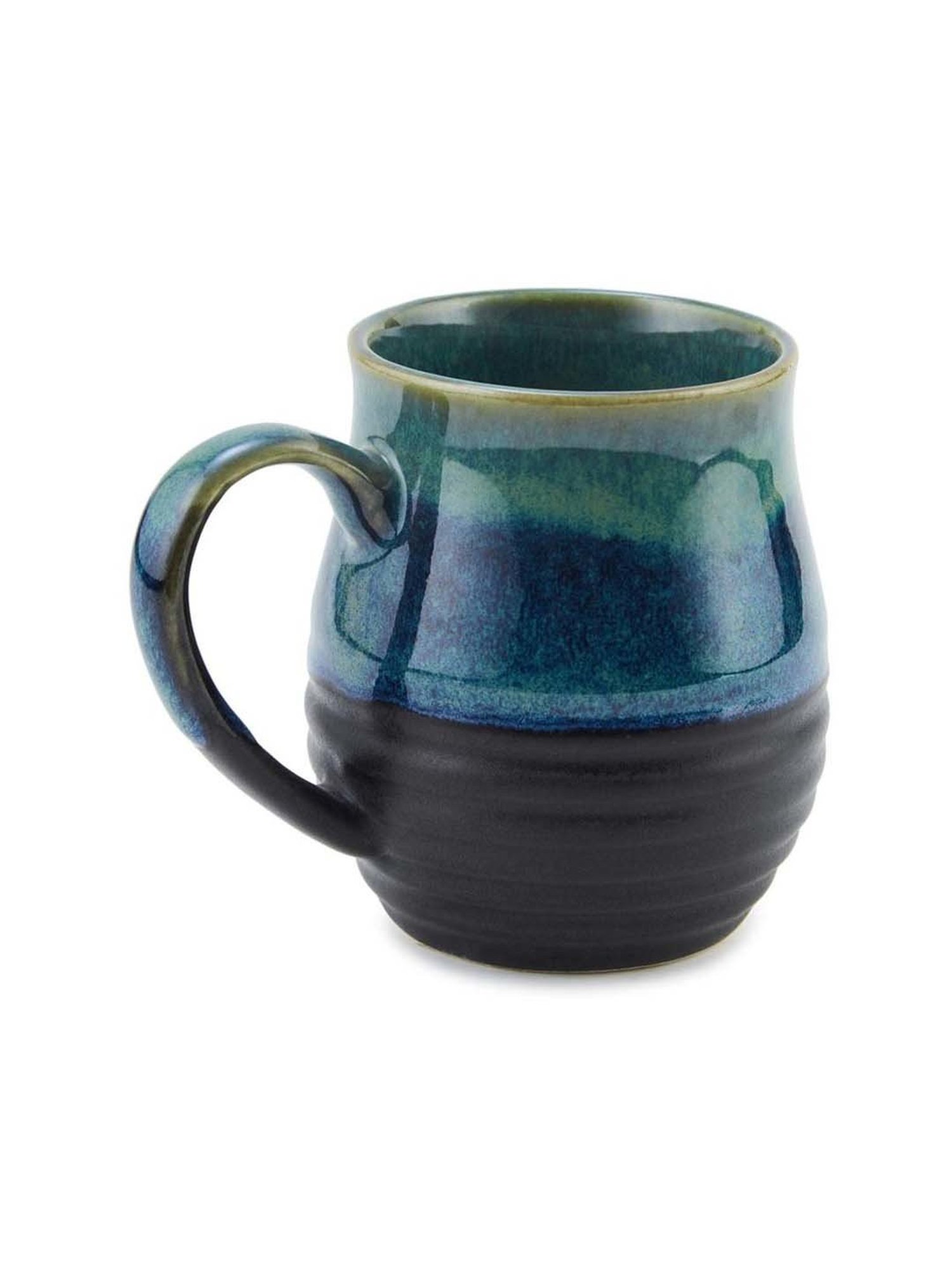 Fabindia Home Multicolor Ceramic Mug (290ml)