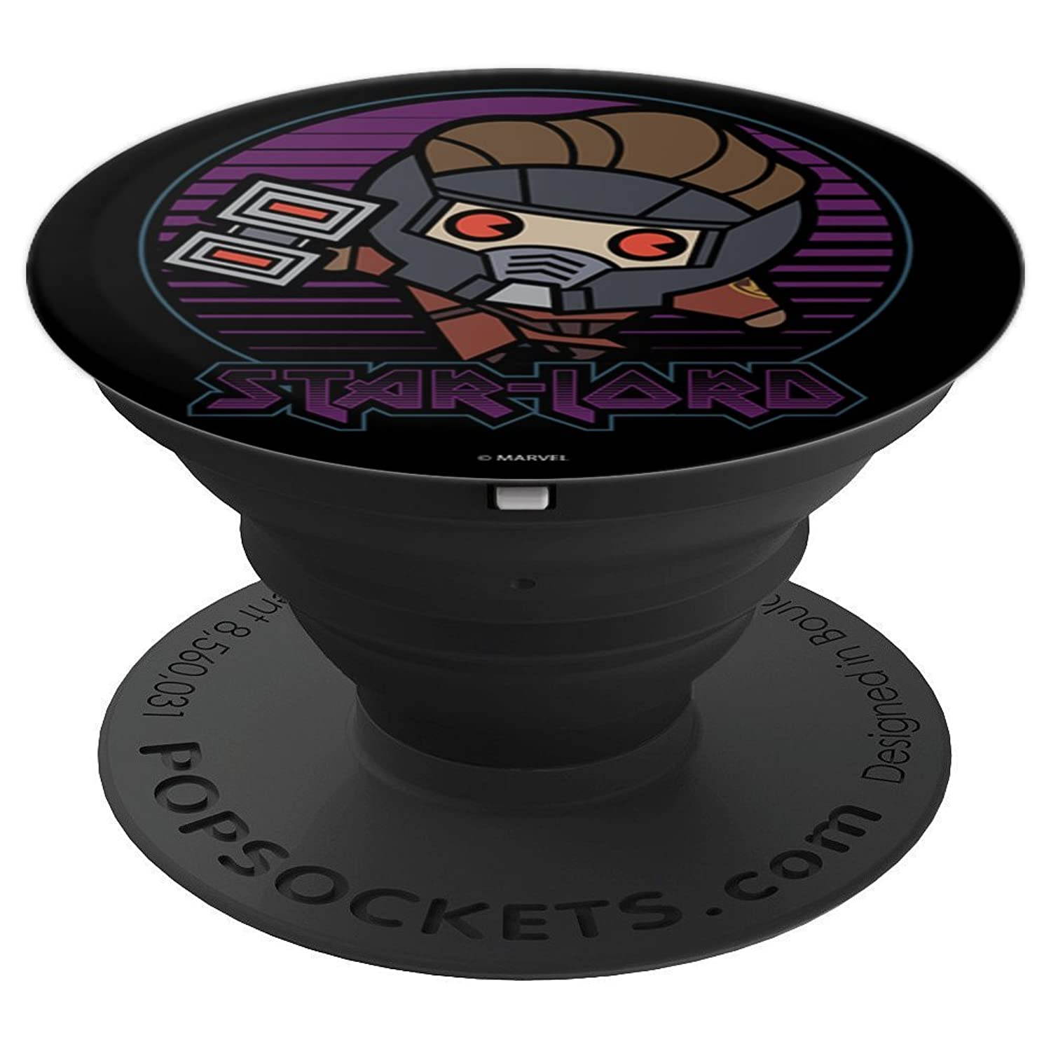 Marvel Star Lord Attack Cartoon PopSockets Grip and Stand for Phones and Tablets