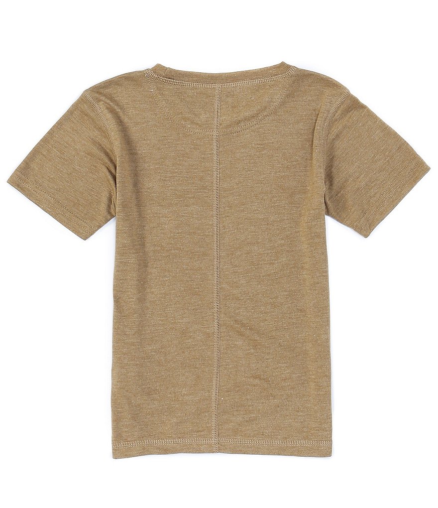 First Wave Little Boys 2T-7 Short-Sleeve Heathered Tee