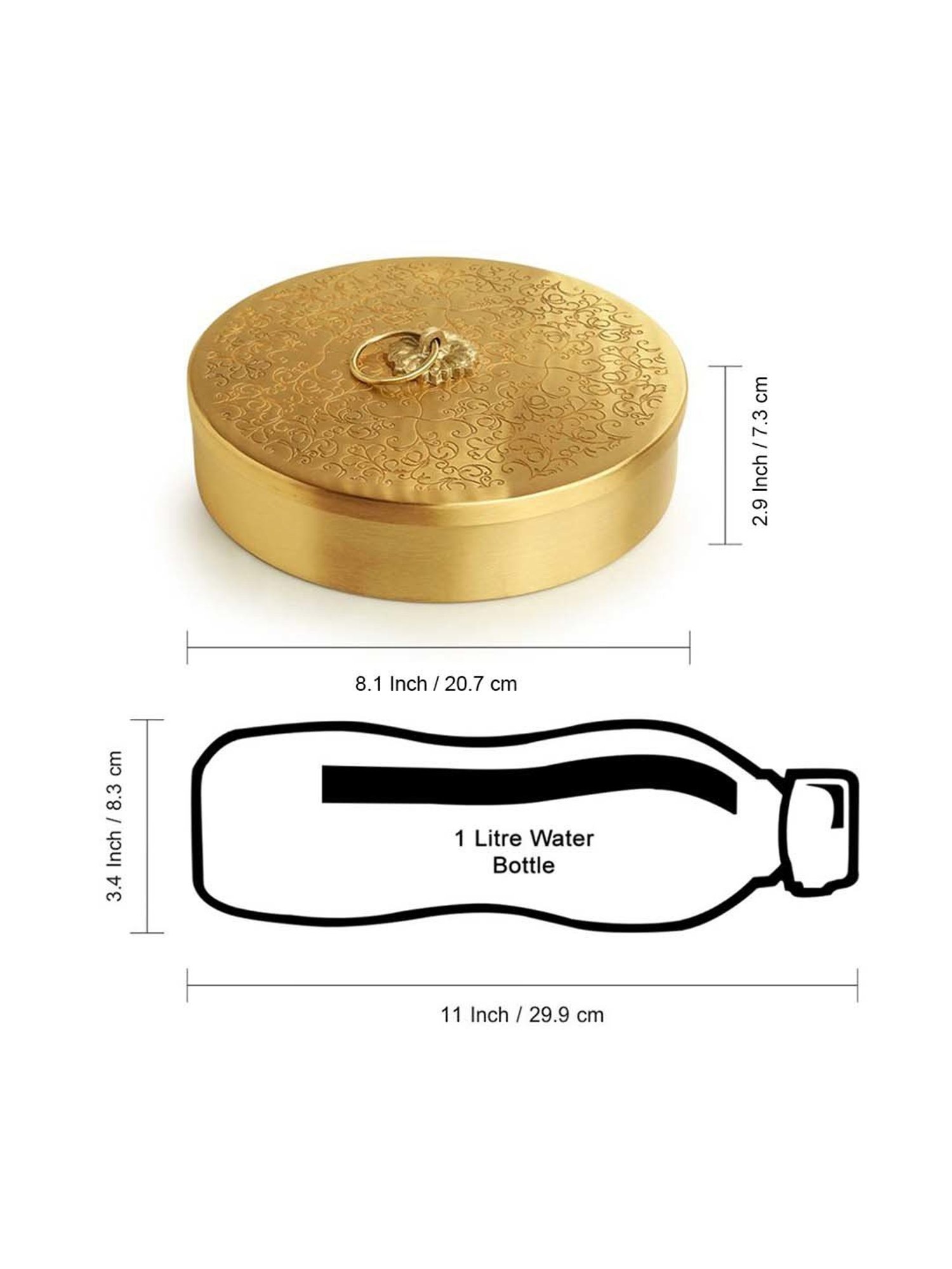 Goodhomes Transparent Glass Butter Dishes With Lid