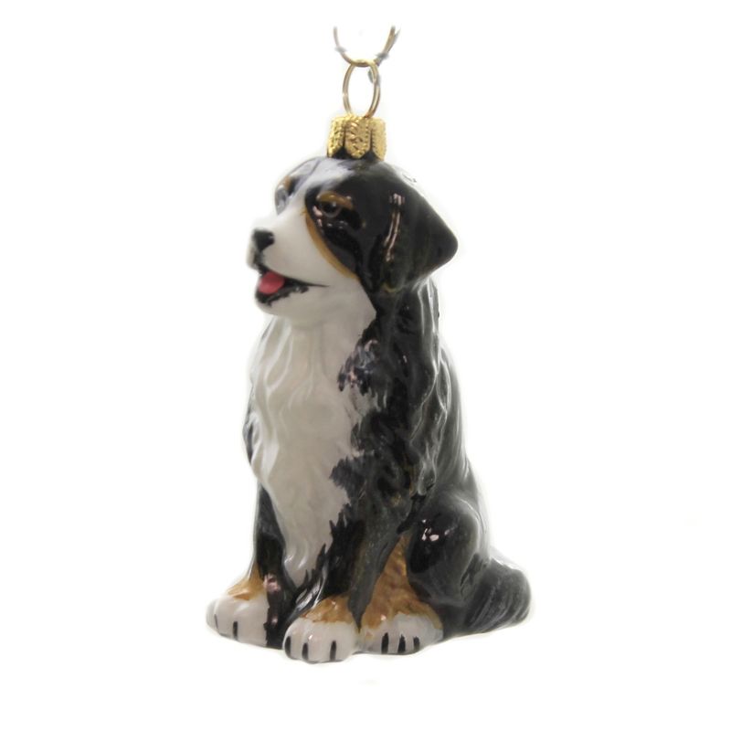 Joy To The World 3.5" Bernese Mountain Dog Ornament Pet Set Companion  -  Tree Ornaments