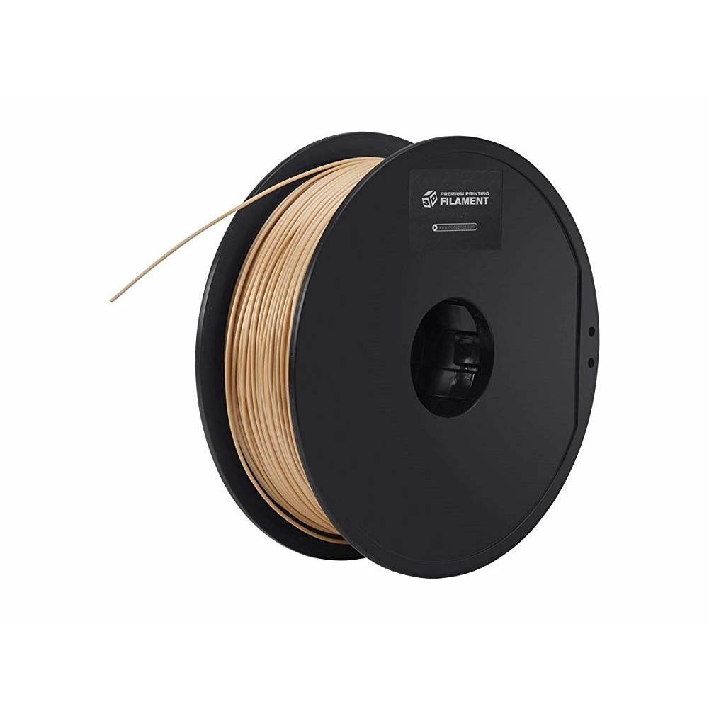 Monoprice Premium 3D Printer Filament PLA 1.75MM .5kg/spool  Wood