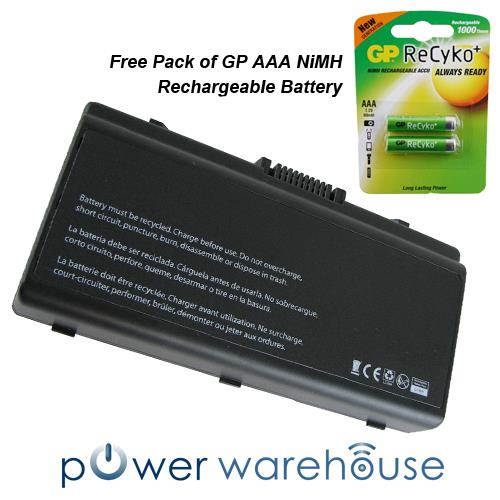 Toshiba Satellite L45-S7409 Laptop Battery by Powerwarehouse - Premium Powerwarehouse Battery 6 Cell