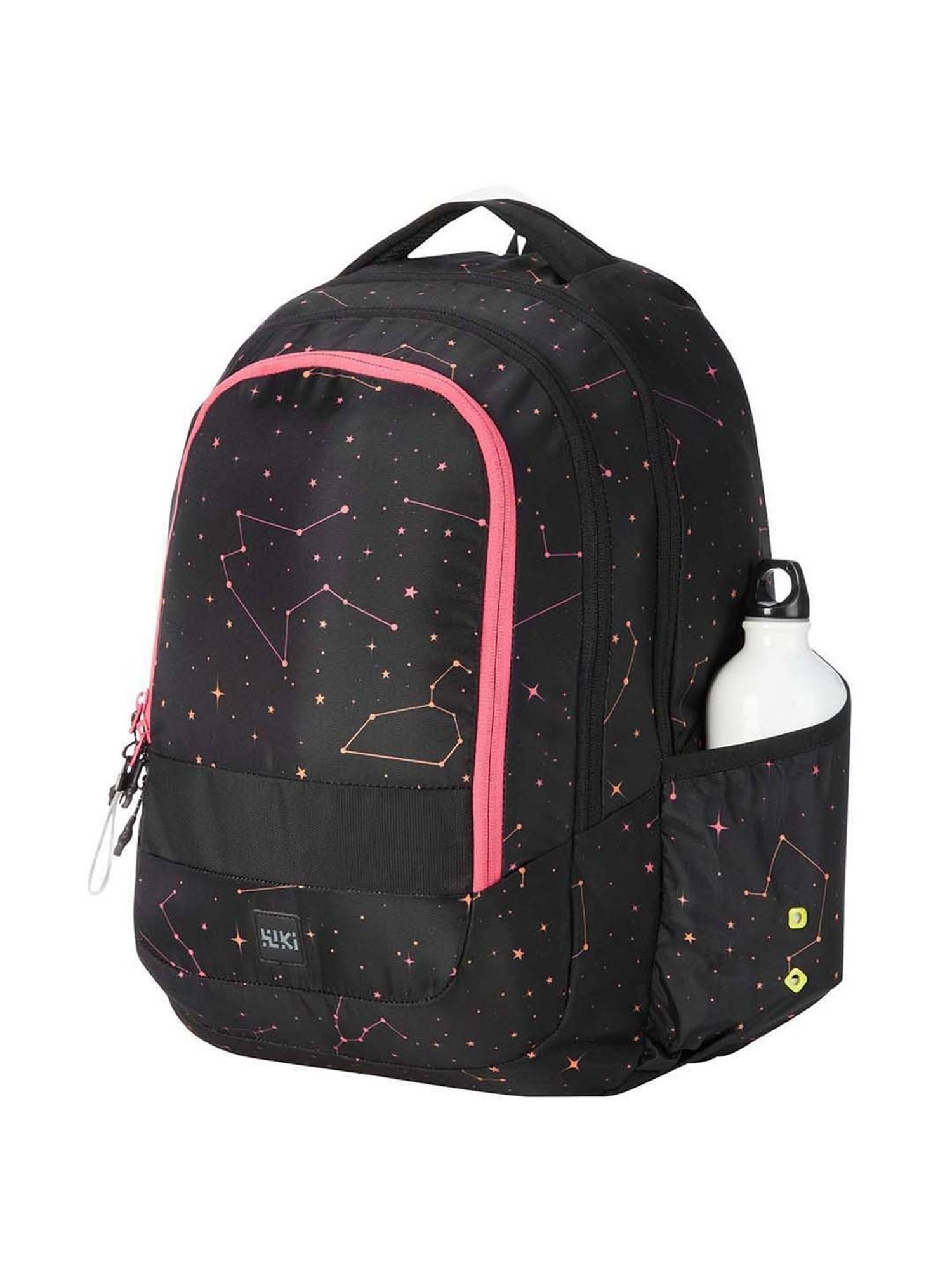 Wiki 27.5 Ltrs Black Medium Backpack