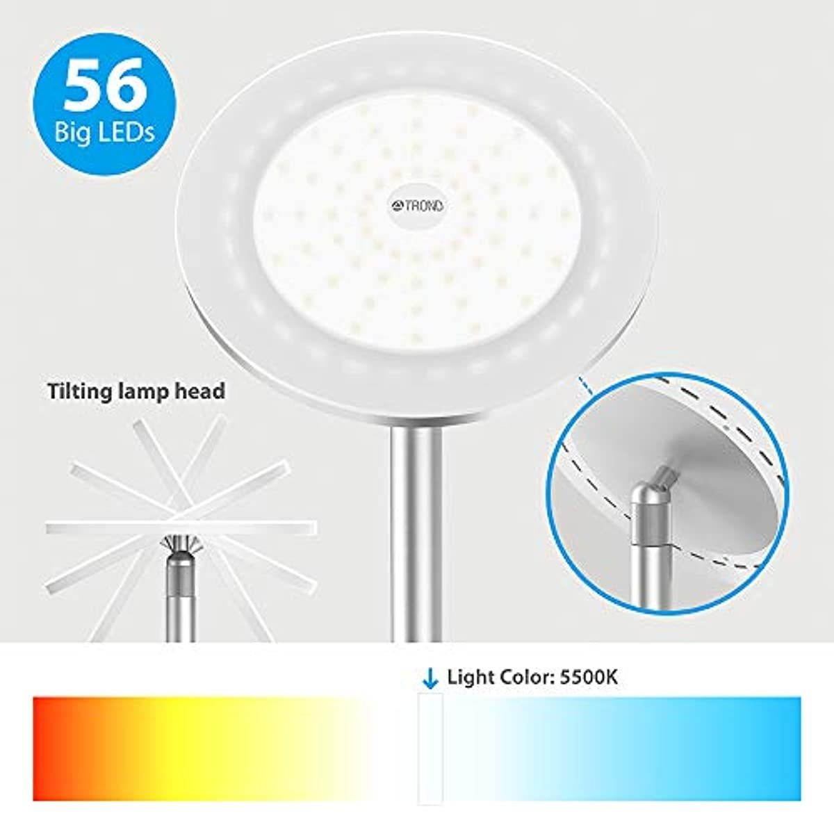 6Outlet + 2 USB 1050 Joule Surge Protector Power Strip with 25Ft Long Extension Cord White UL Listed