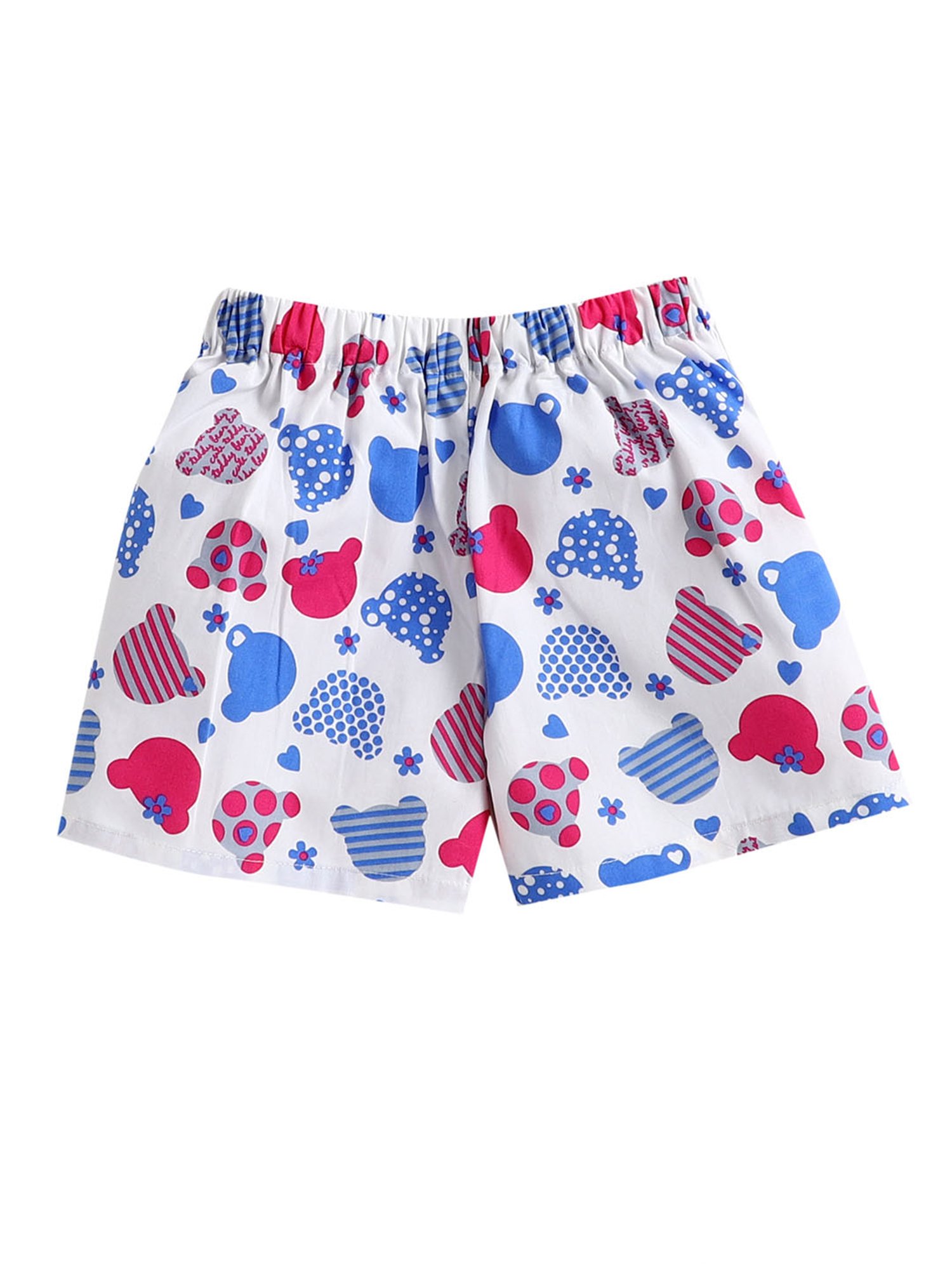 The Magic Wand Boys Multicolor Printed Shirt with Shorts