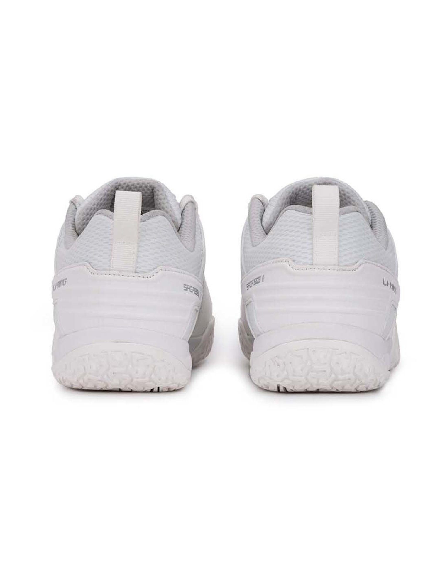 Li-Ning Men's Saga Lite 8 White Indoor Court Shoes