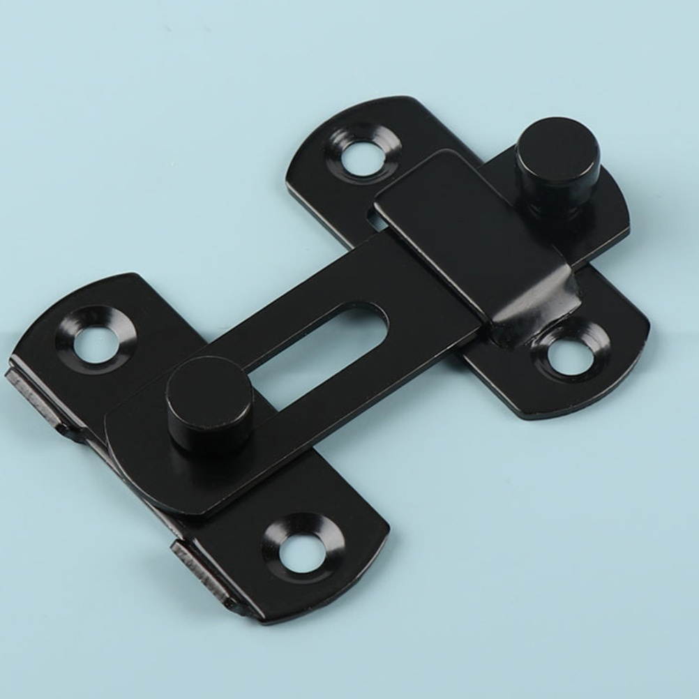 Door Latch Lock Household Durable Security Gate Latch Lock Hasp Latch Lock Window Sliding Lock Door Bolt Lock Door Sliding Lock