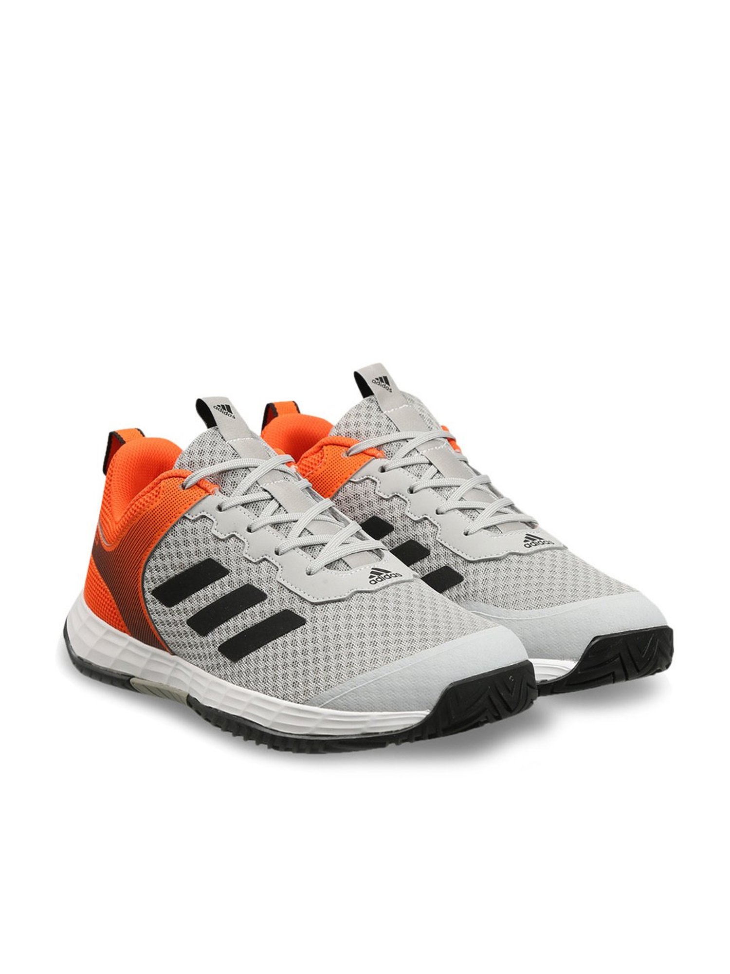Adidas Men's MILYENL TENNIS STAR Grey Tennis Shoes