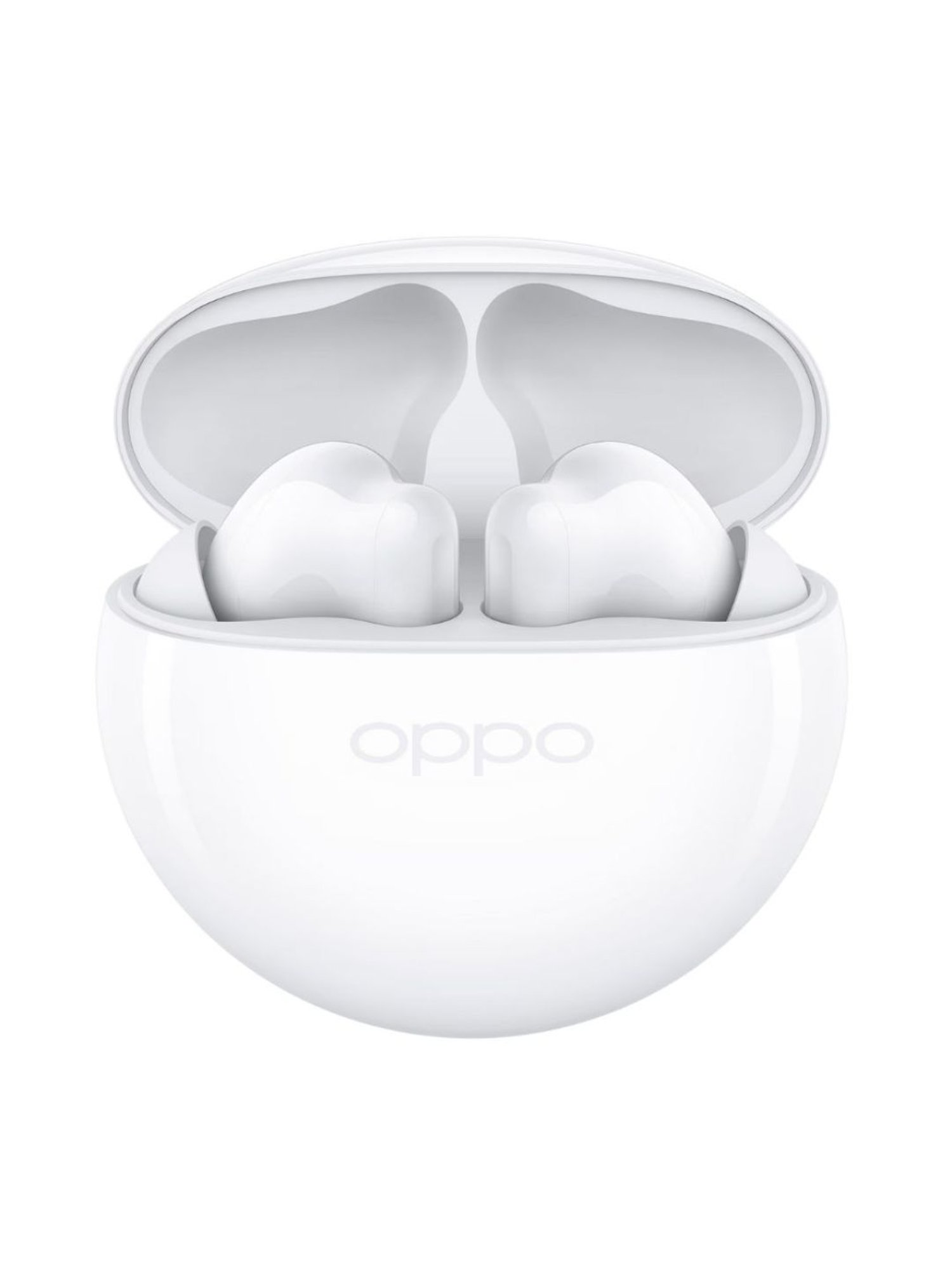 OPPO Enco Air2i Earbuds with Up to 28 Hrs, AI Noise Cancellation for Calls, 10 mm Drivers (White)