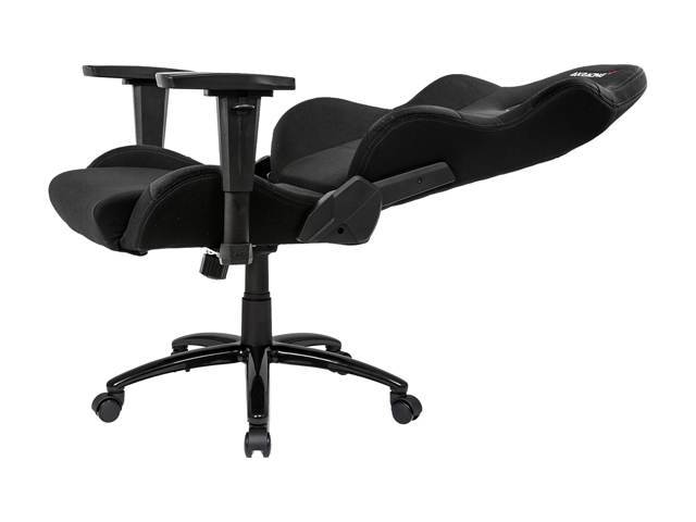 AKRacing Core Series EX Wide Fabric Gaming Chair, 3D Arms, 180 Degrees Recline - Black/Red (AK-EXWIDE-BK/RD)