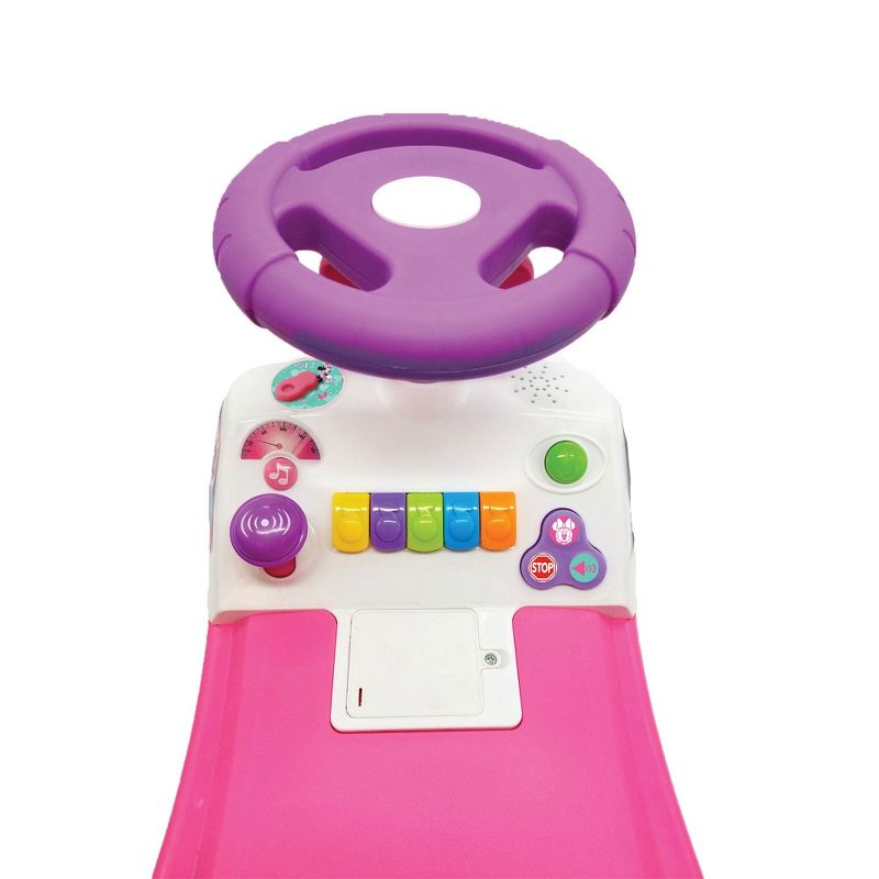 Kiddieland Minnie Mouse Dancing Activity Interactive Ride On Car with Sounds