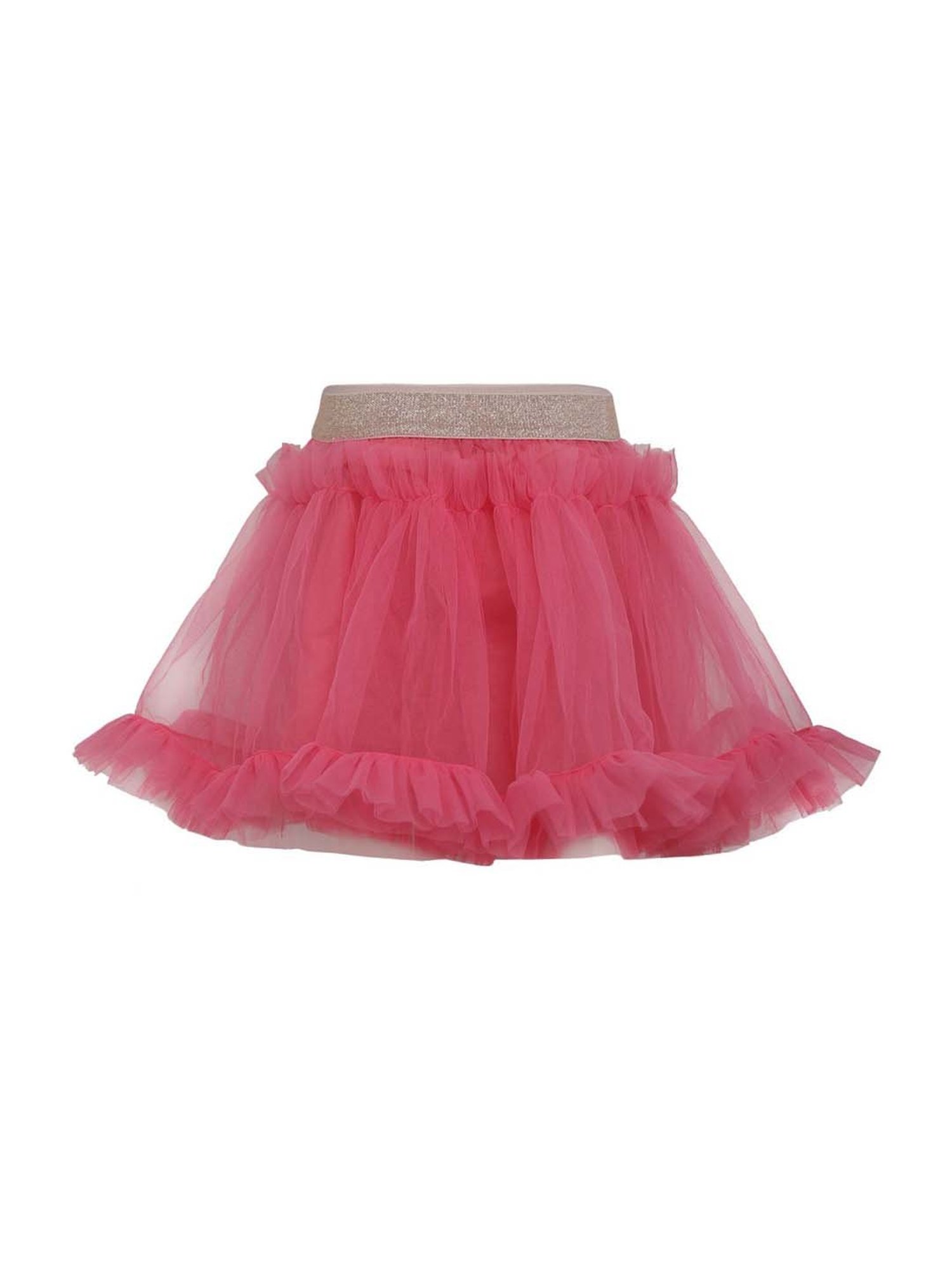 A Little Fable Kids Pink Regular Rise Skirt