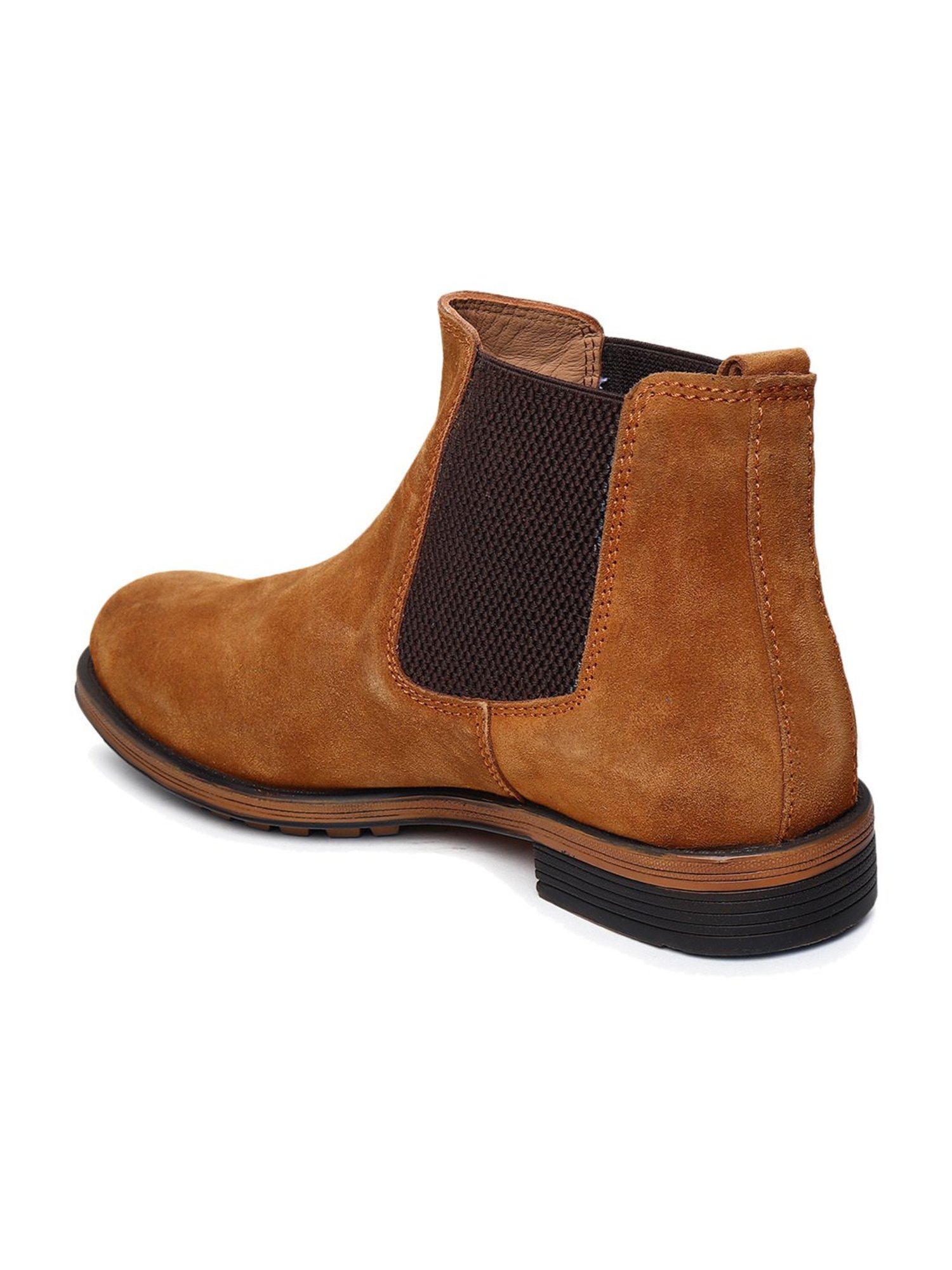 Teakwood Leathers Men's Brown Chelsea Boots