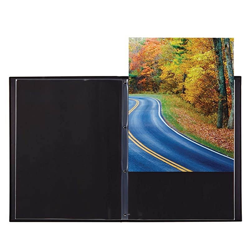 Professional Art and Photography Presentation Book Portfolio With 24 Pockets 11 x 14 Inches