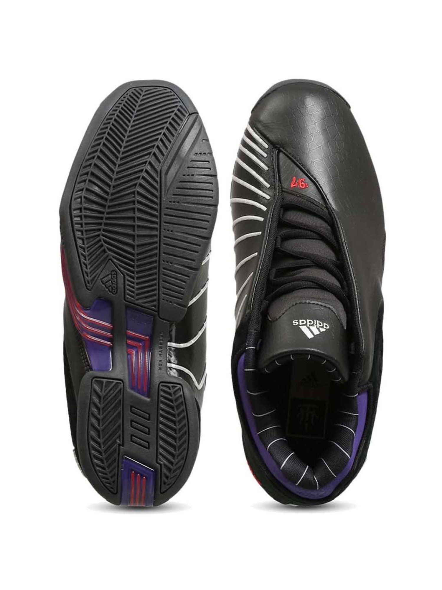 Adidas Men's Tmac 3 Restomod Black Basketball Shoes