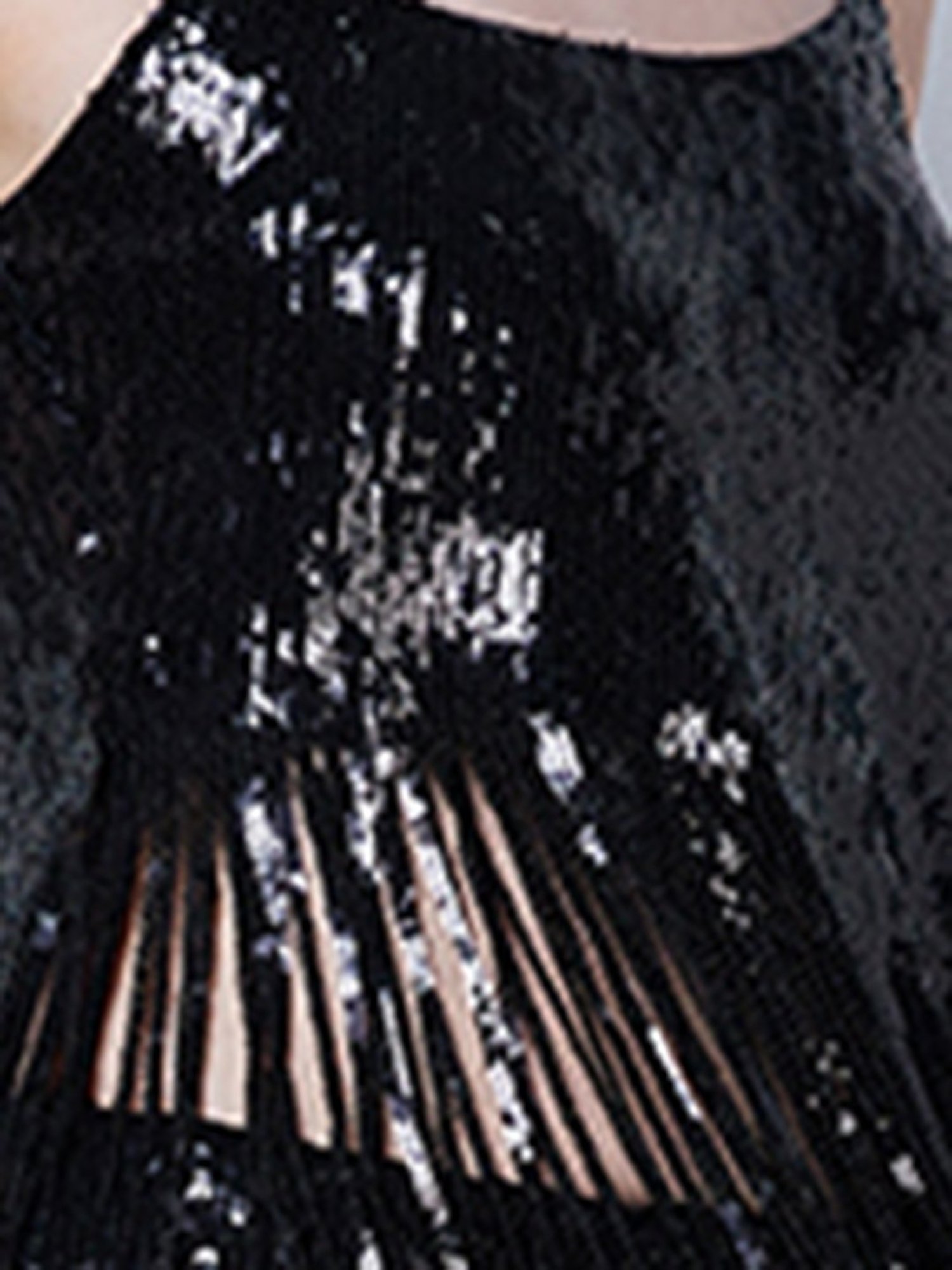 Cover Story Black Embellished Top