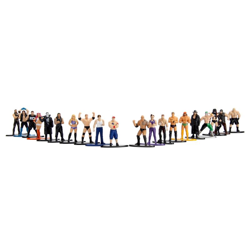 Jada Toys Nano Metalfigs WWE 20-Pack Wave 2 1.65" Die-Cast Collectible Figures