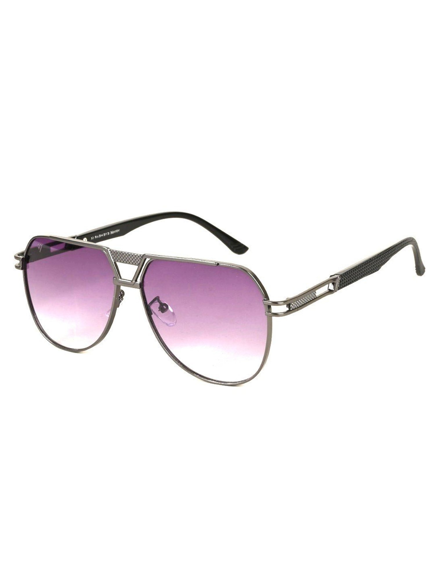 Voyage Purple Aviator UV Protection Unisex Sunglasses