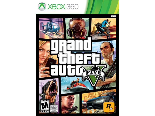 Grand Theft Auto V Xbox 360 Game